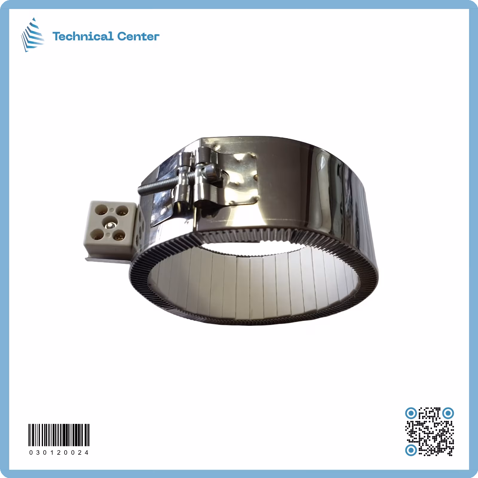 هيتر طوق (1200W)(220V)(قطر=12.5سم)(عرض=6سم)