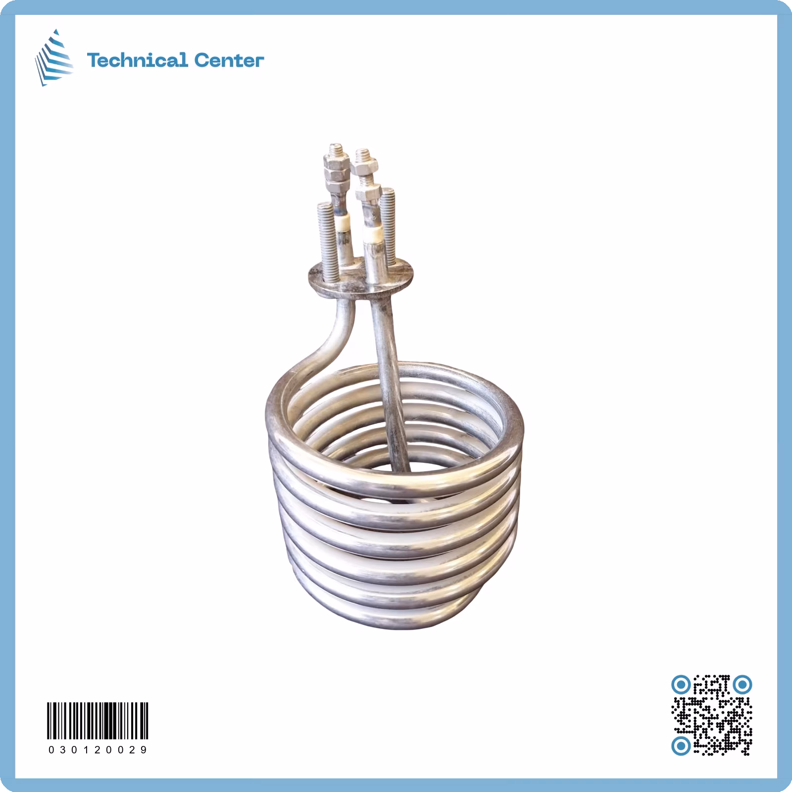 هيتر تقطير لولبي 1 فلنجة (3000W)(220V)