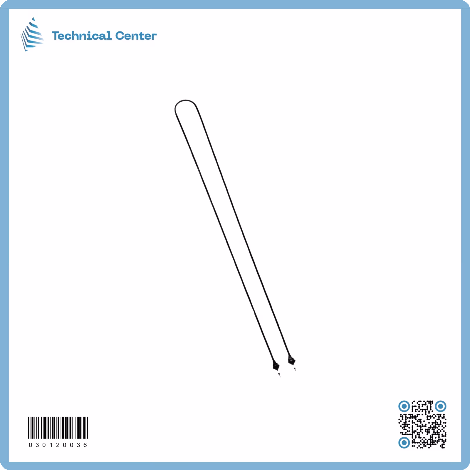 هيتر حرف يو (3000W)(220V)(طول-85سم) 8 ملم