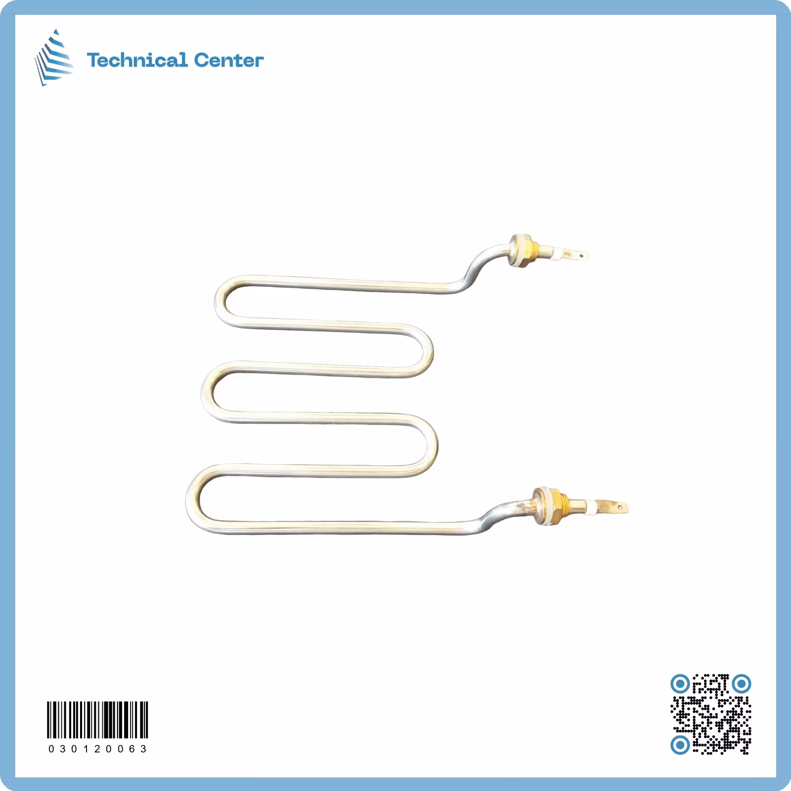 هيتر سماور(مموج6 مسار)(2000W-220V) فلنجة افقية