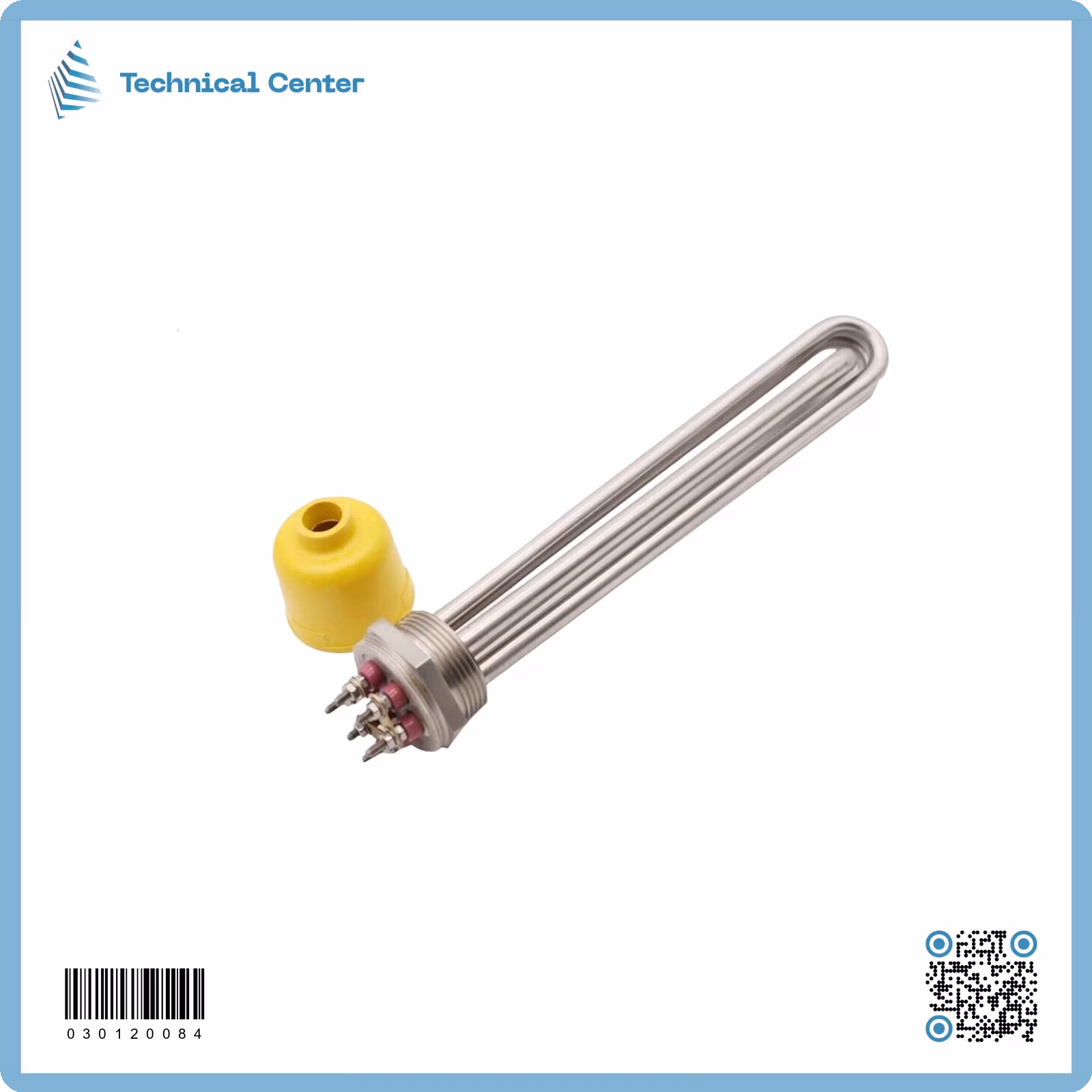 هيتر بويلرستانلس ستيل(9kw)(˝2+˝1½)(35cm)