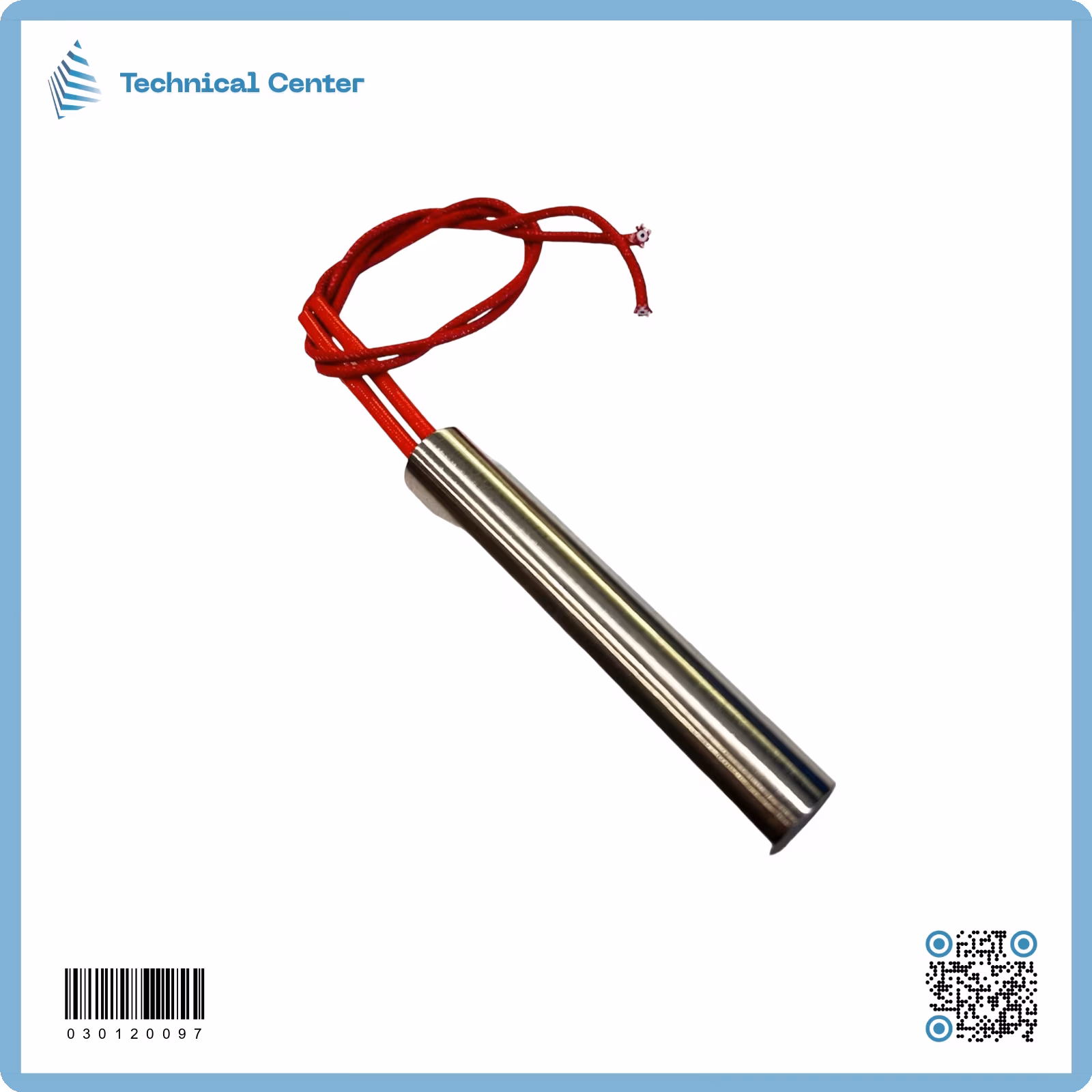 هيتر اصبع(400W)(220V)(17.5X100)mm