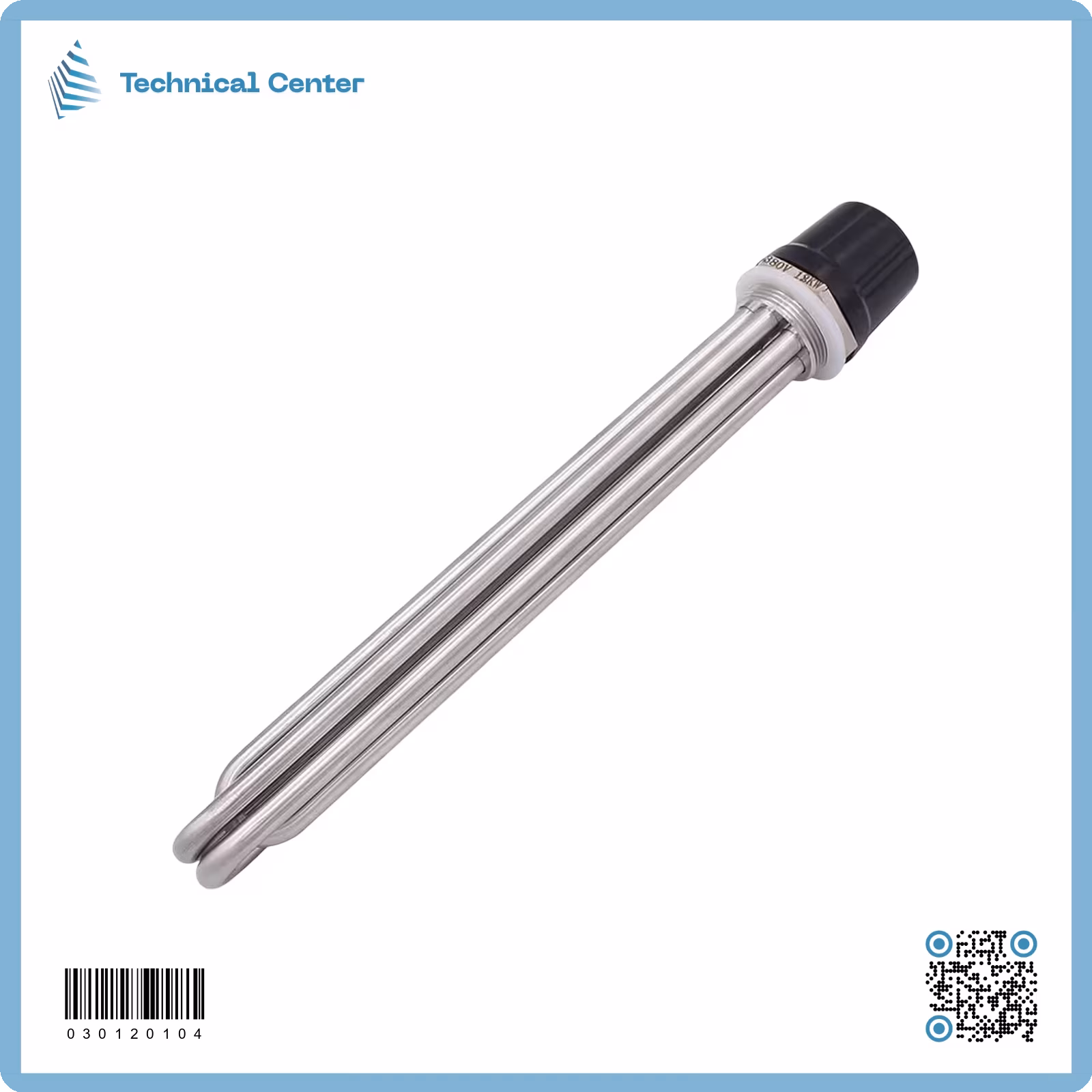 هيتر بويلرستانلس ستيل(18kw)(˝2)(45cm)