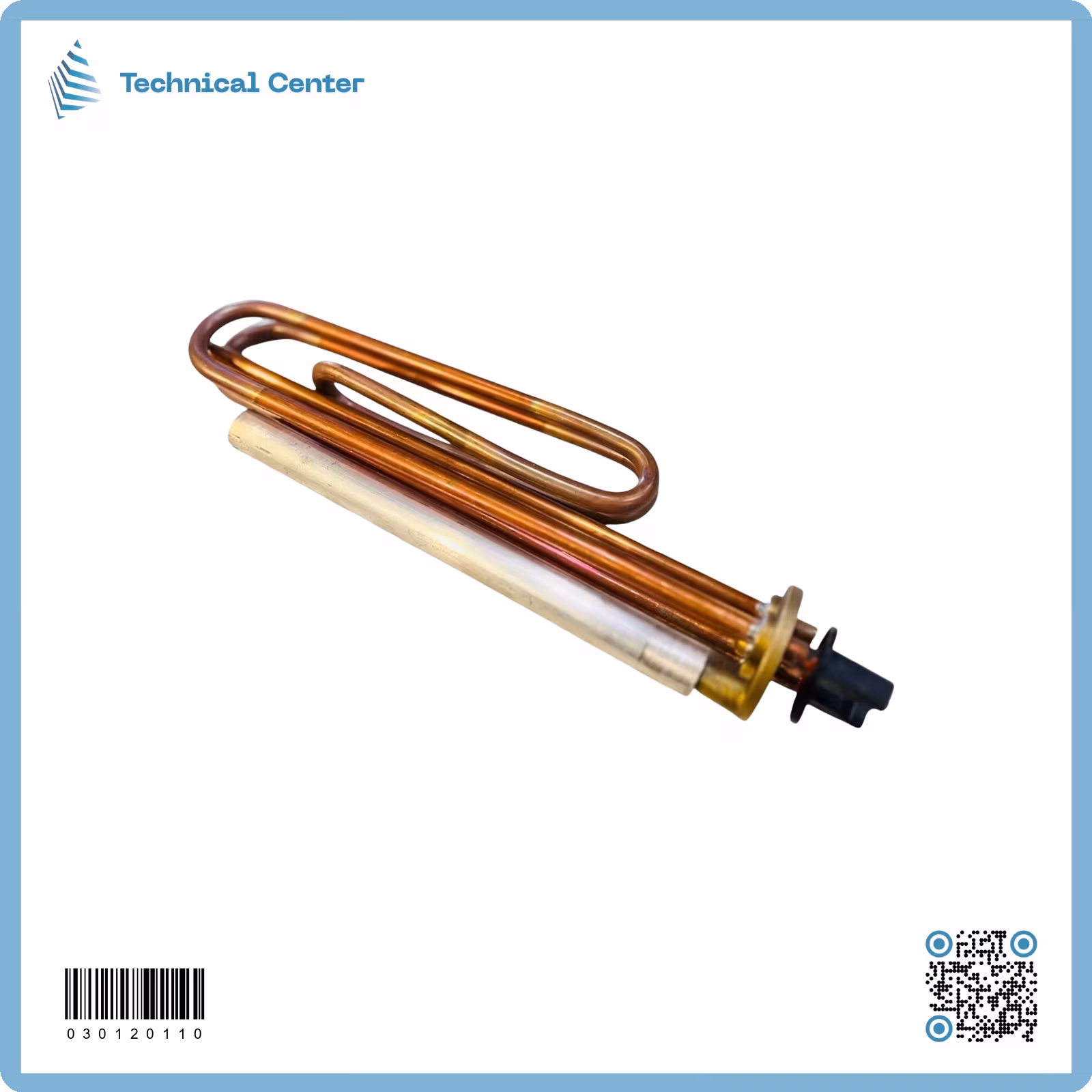 هيتر سخان اريستون نحاس كبس +قطب تكلسات زنك (3000w)