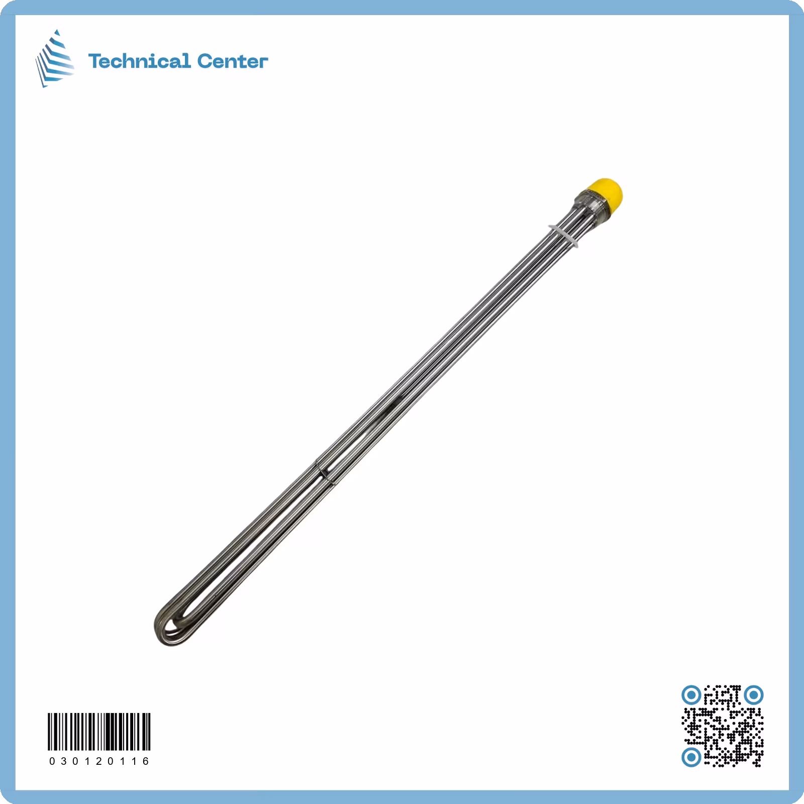 هيتر بويلرستانلس ستيل(15kw)(˝2+˝1½)(90cm)