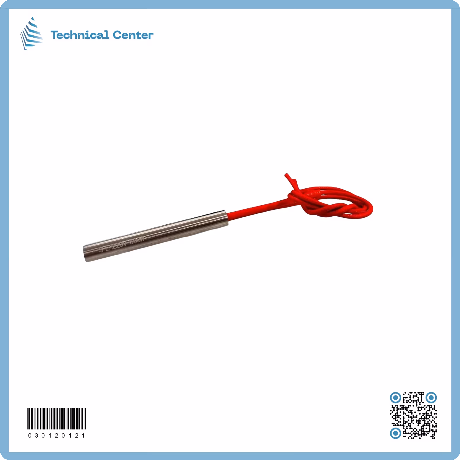 هيتر اصبع(300W)(220V)(10X80)mm