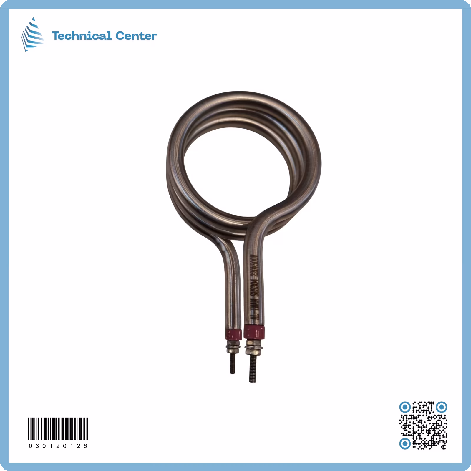 هيتر كوب (500W)(220V)(قطر داخلي=57 ملم)(8mm)