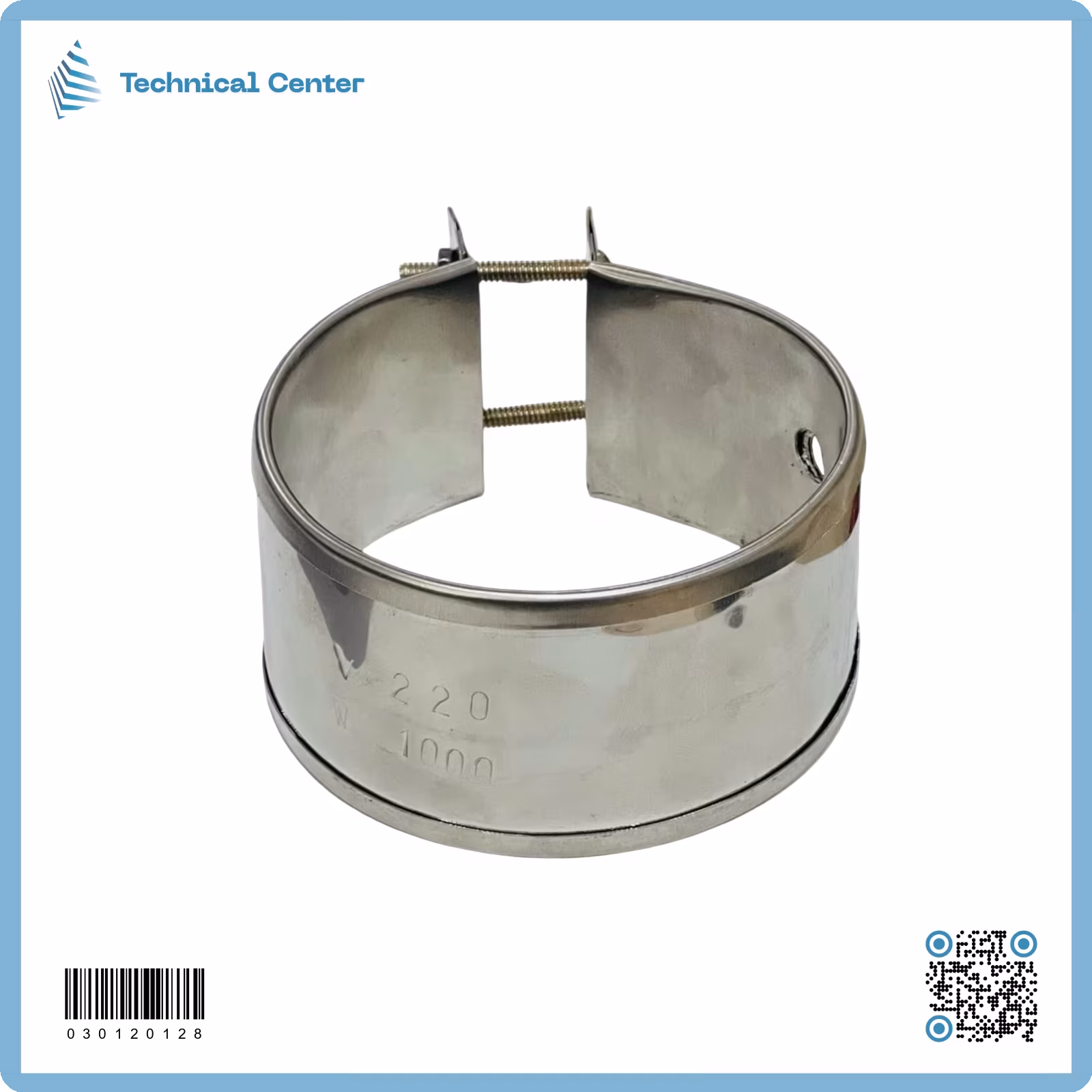 هيتر طوق (1000W)(220V)(قطر=10سم)(عرض=5سم)