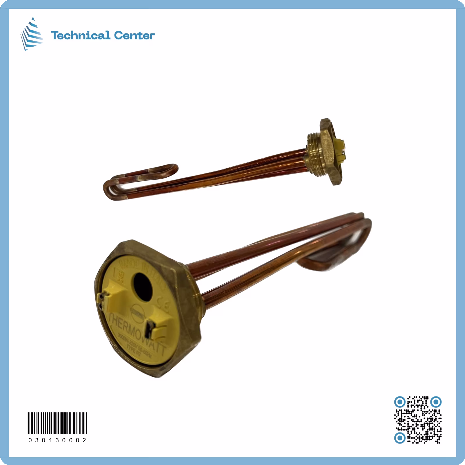 فقط هيتر ثرموواط ايطالي  (3000W)