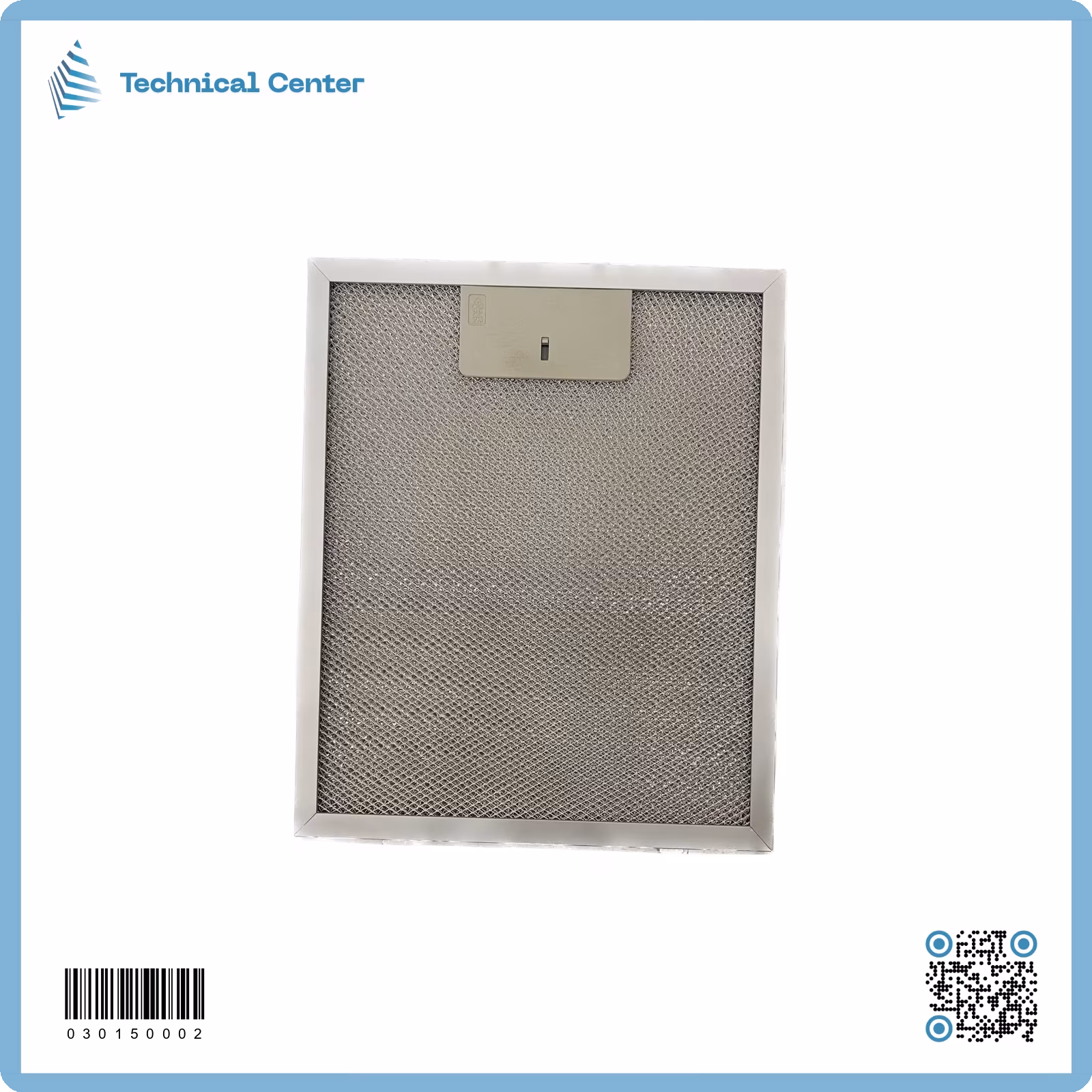 فلتر مرشحة mm(9X290X240) المنيوم