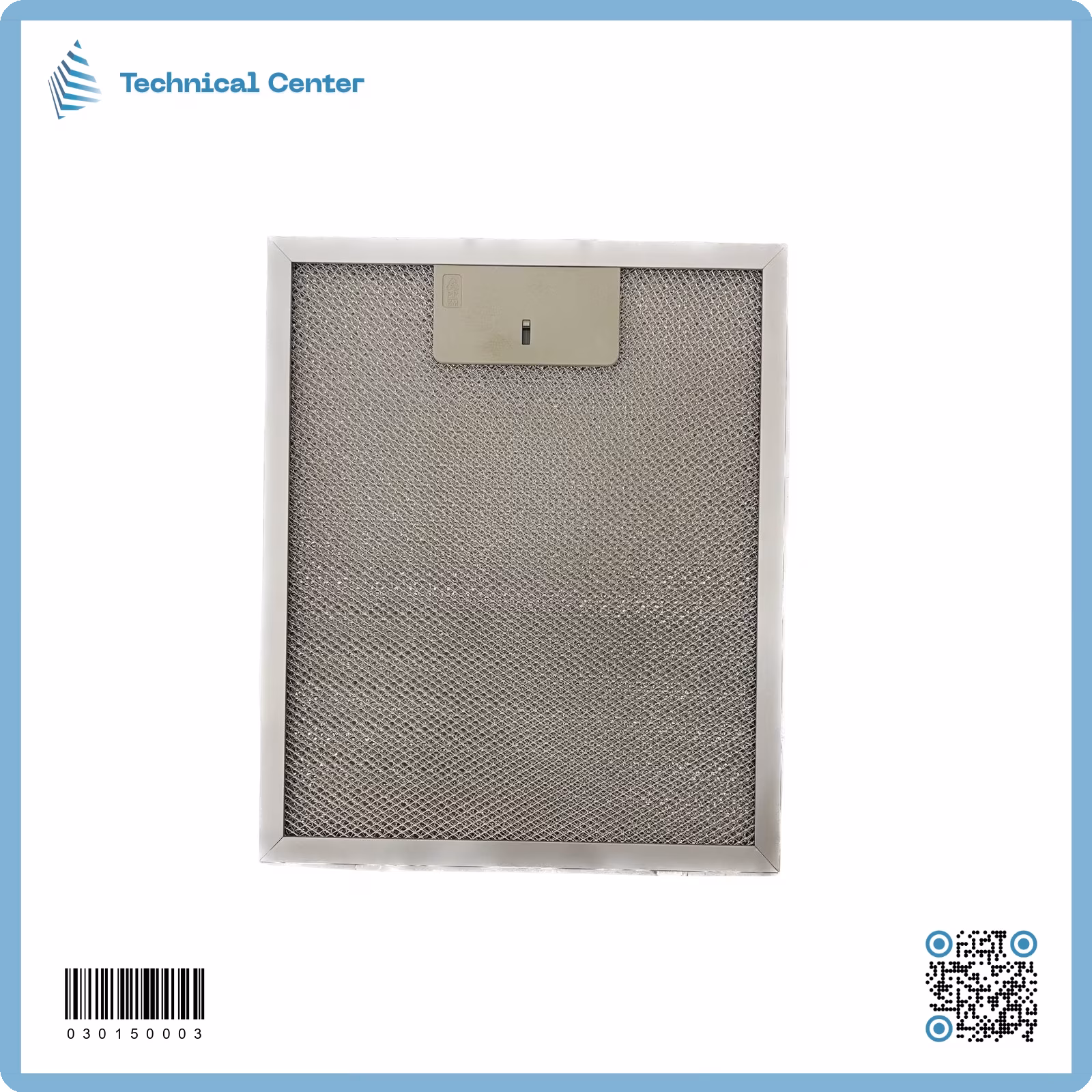 فلتر مرشحة mm(9X300X260) المنيوم