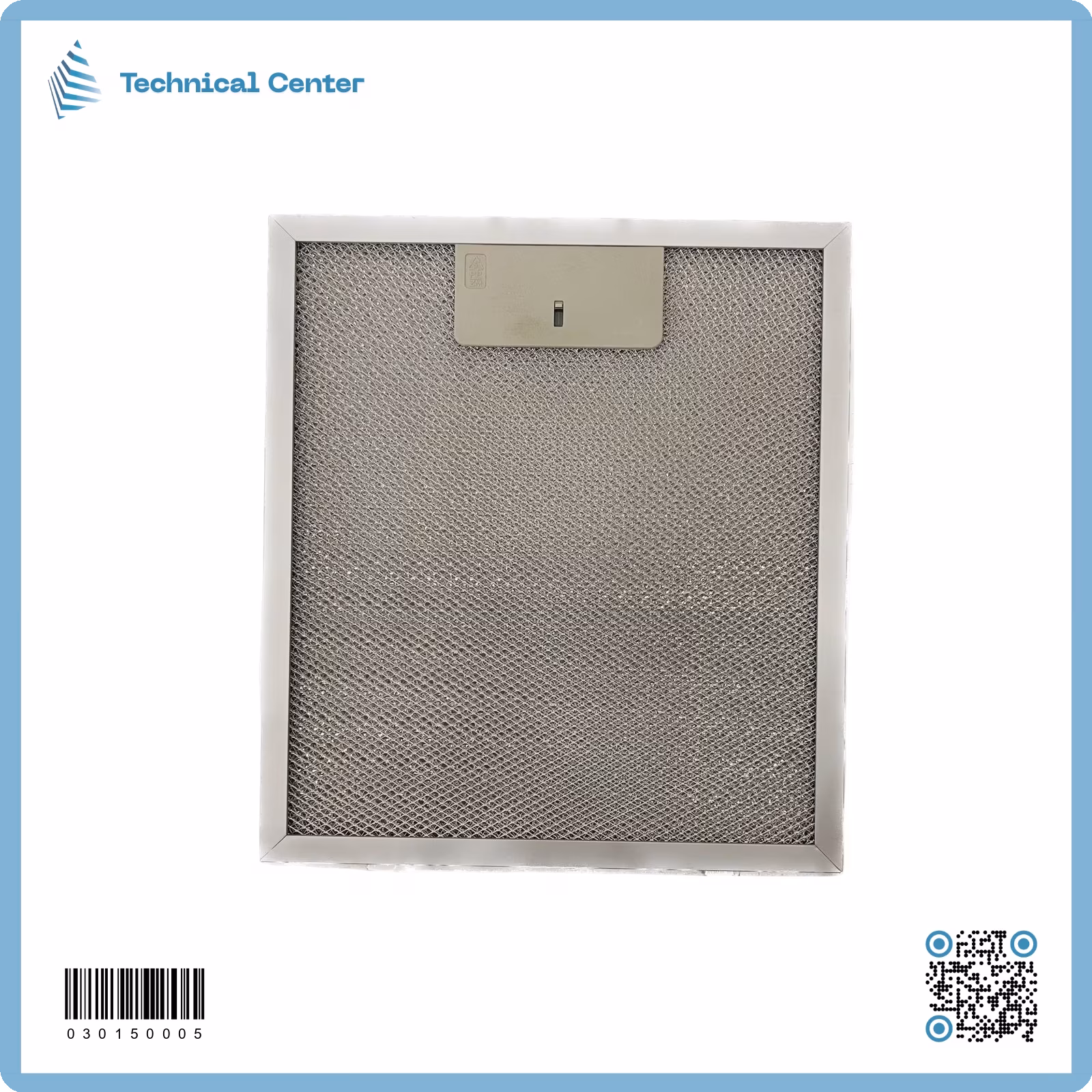 فلتر مرشحة mm(9X350X280) المنيوم