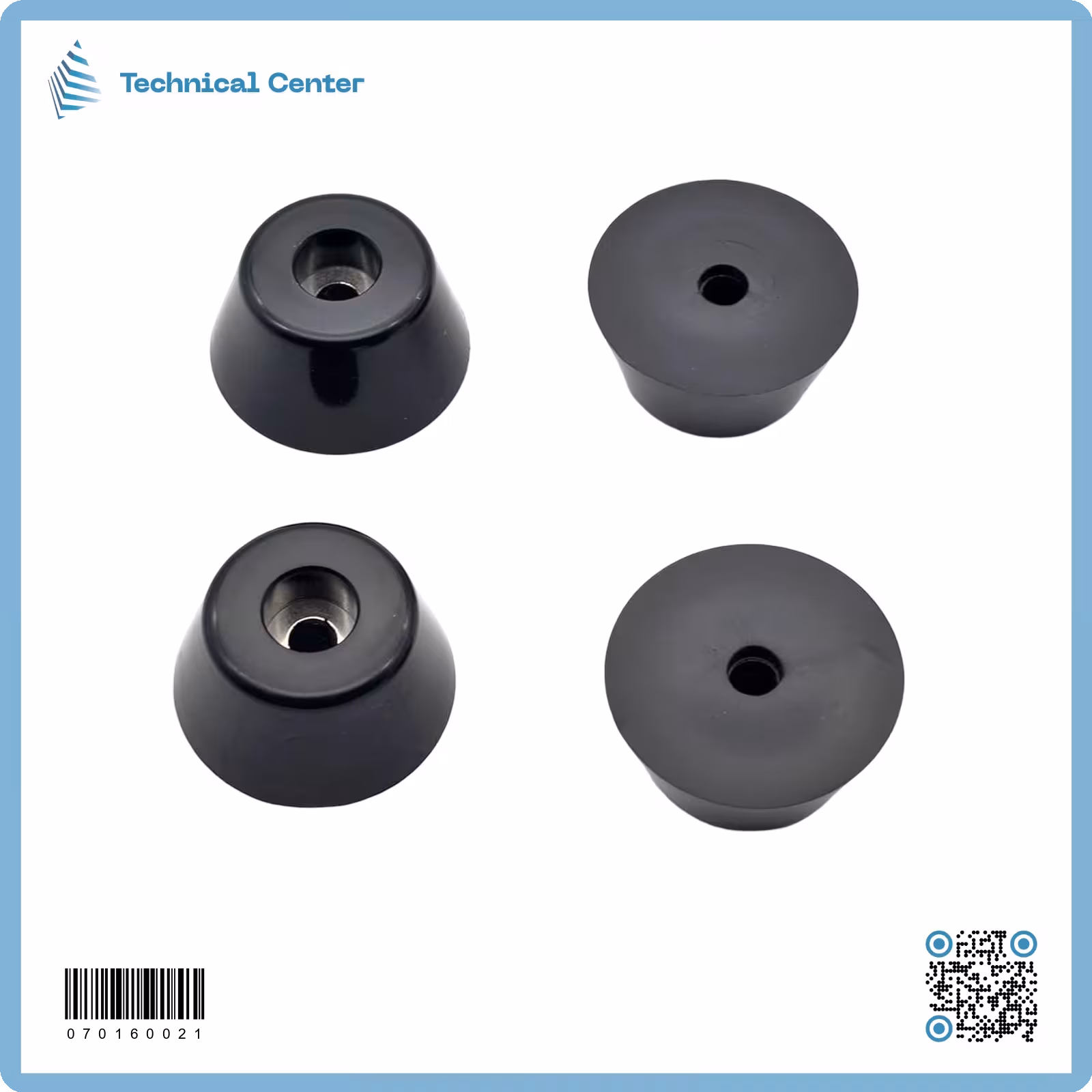قاعدة أجهزة كهربائية مطاطية سيت 4 قطع  (NO.2)