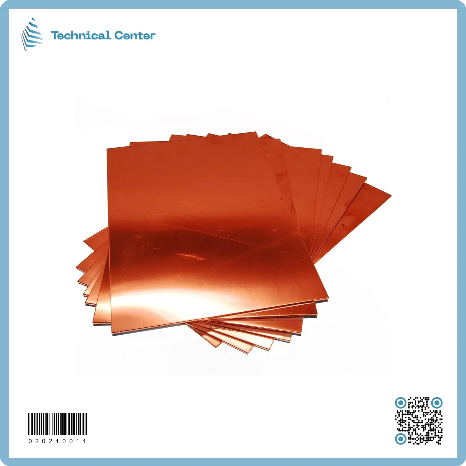 بليت نحاس (سمك=0.5 ملم)(عرض300= ملم) (كغم)