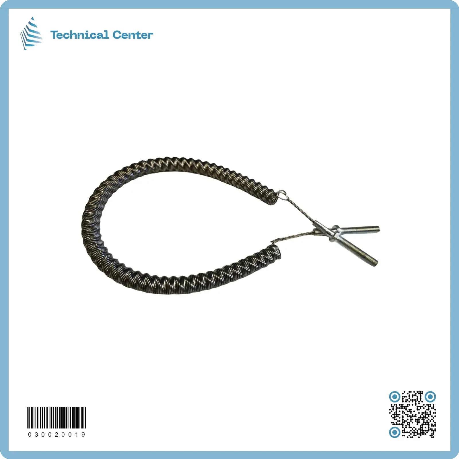 سلك زجاج حلزوني (23mm)(3000W)