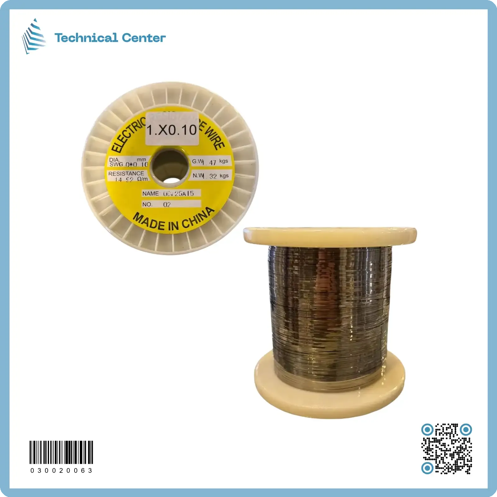 سلك ريجستن مسطح(OCr25AL0) mm(1.0X0.10) (كغم)