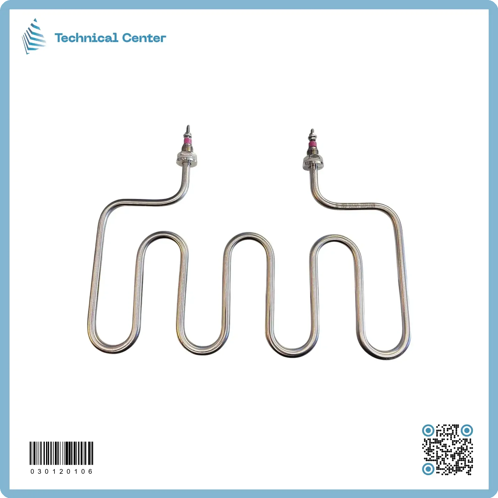 هيتر (مموج8 مسار)(1750W-220V)(فلنجة افقية cc120mm)