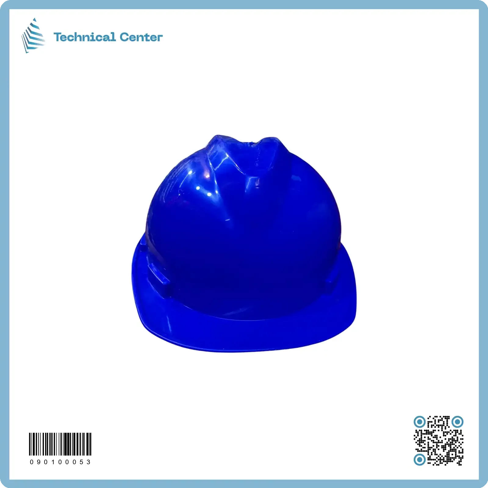 خوذة كهربائي خفيفة - ازرق