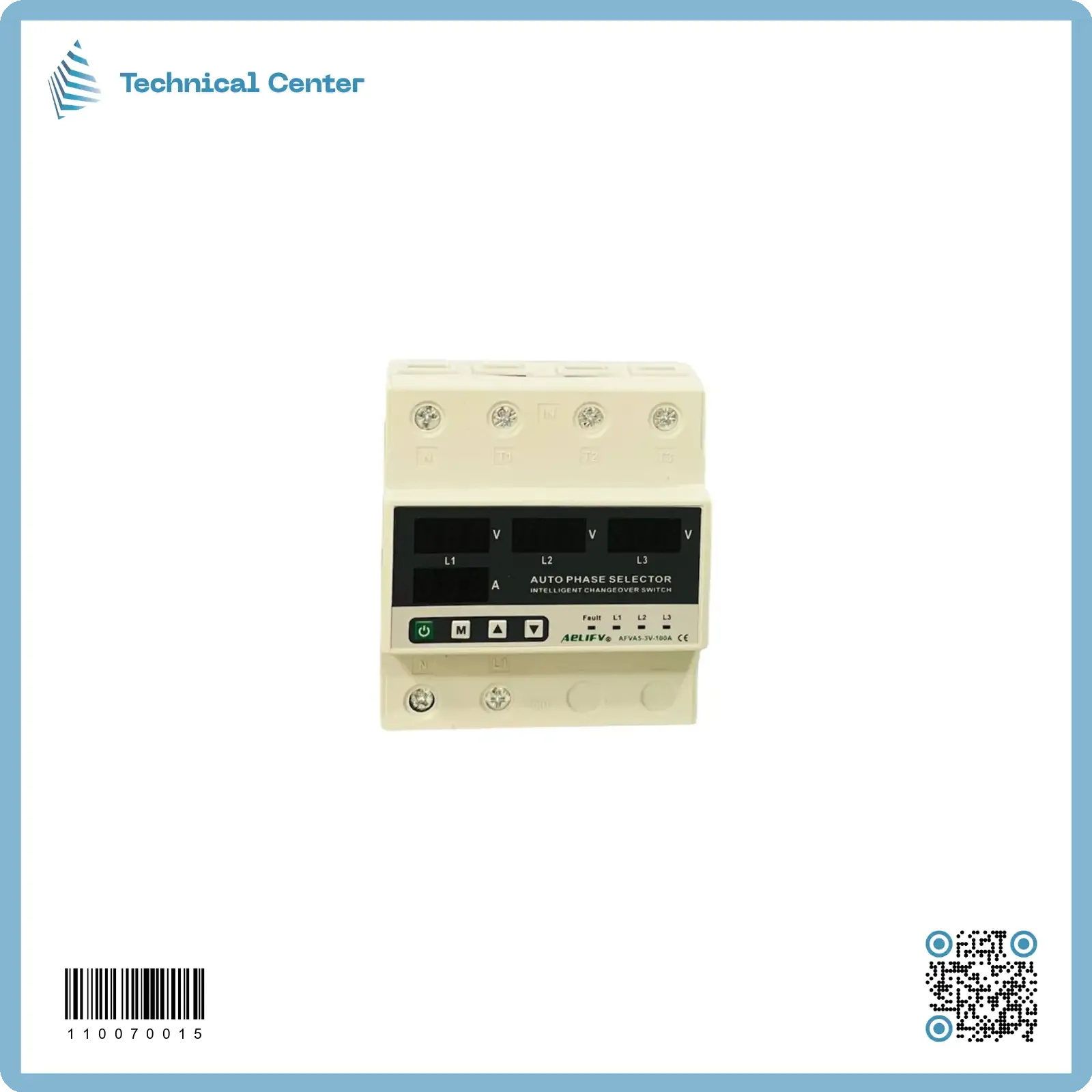 جنج اوفر ذكي (100A-3Ø)