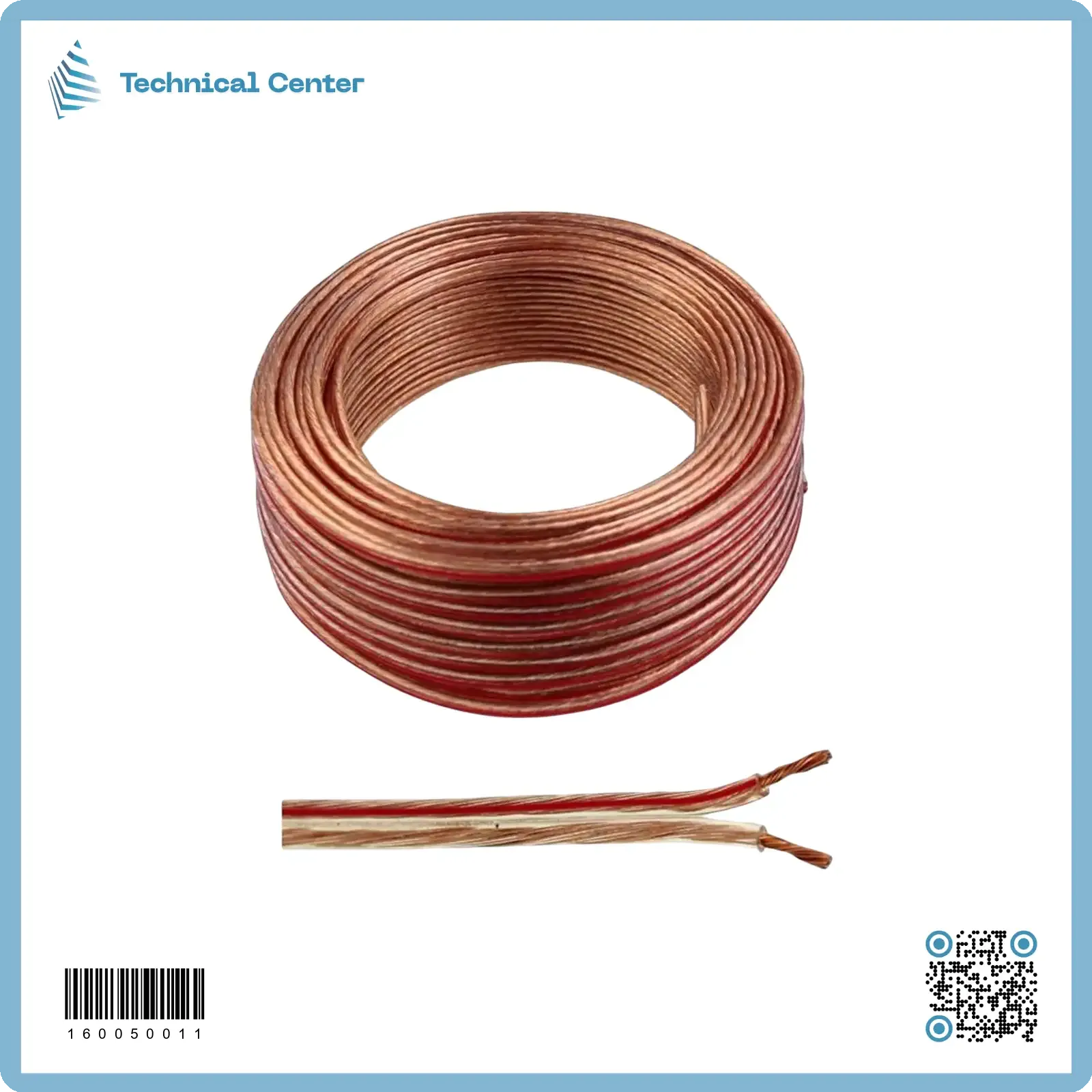 واير سماعة مطبوقmm(2.5X6) (اللفة=60م)