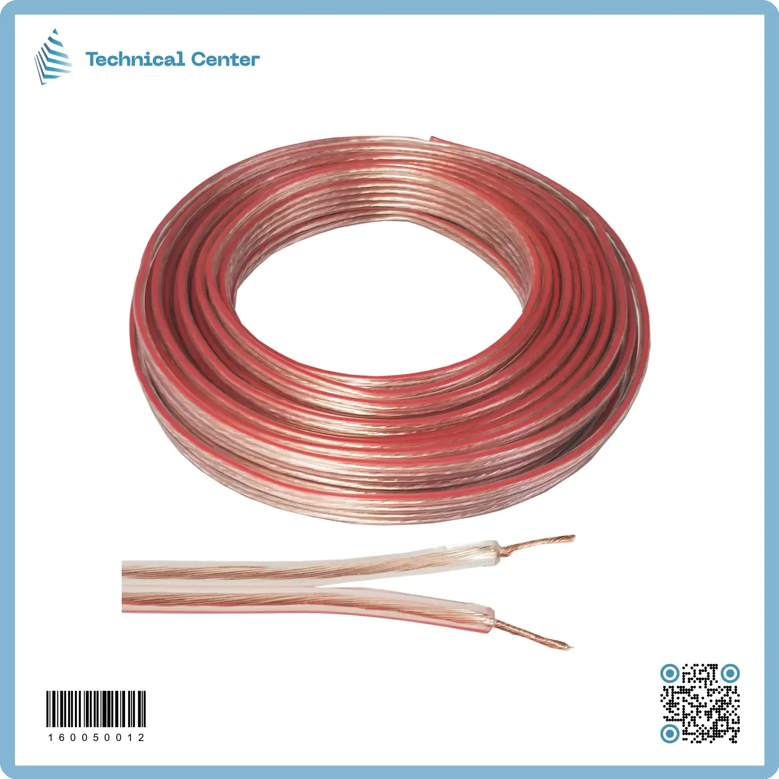 واير سماعة مطبوقmm(3.2X6.9) (اللفة=50م)