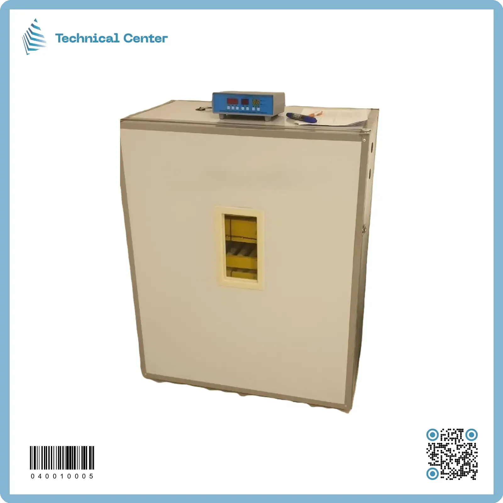 مفقسة (220V) (500)بيضة (صيني)
(مبخرة حلفا)(مسيطر رطوبة وحرارة وتقليب)