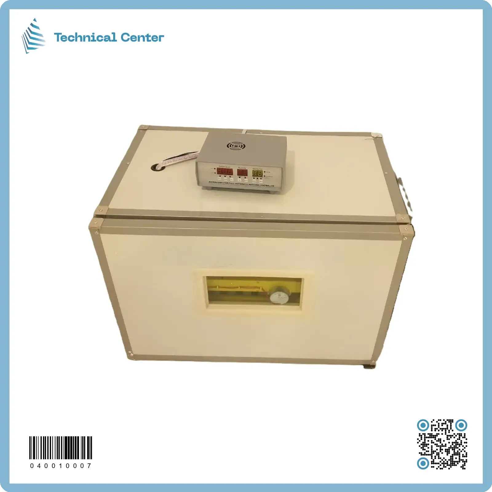 مفقسة (220V-12V) (240)بيضة (صيني)
(مبخرة حلفا)(مسيطر رطوبة وحرارة وتقليب)