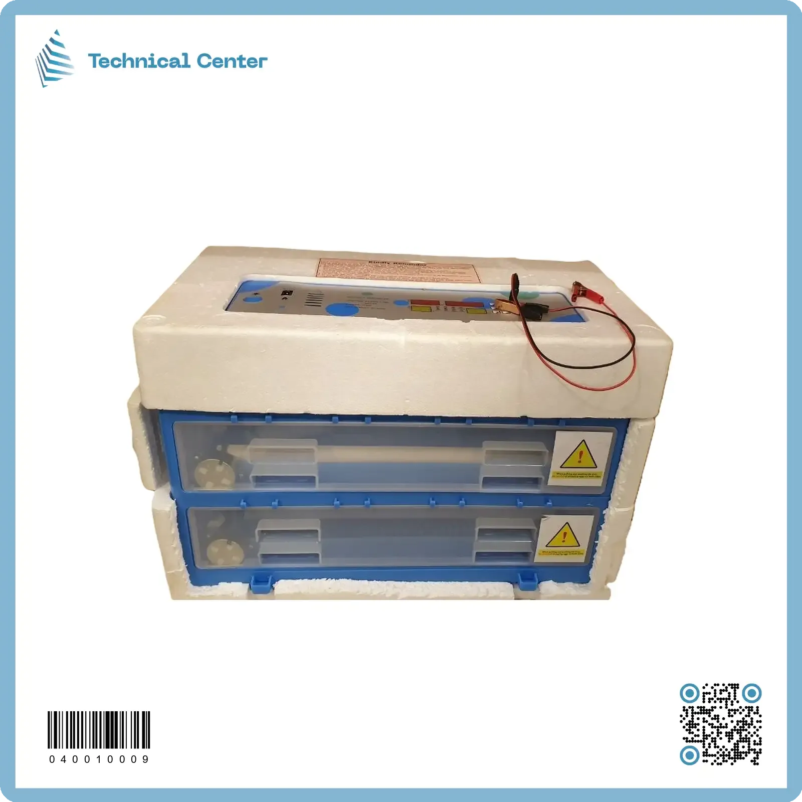 مفقسة (220V-12V) (140)بيضة (صيني)
(مسيطر رطوبة وحرارة وتقليب)زرقاء
