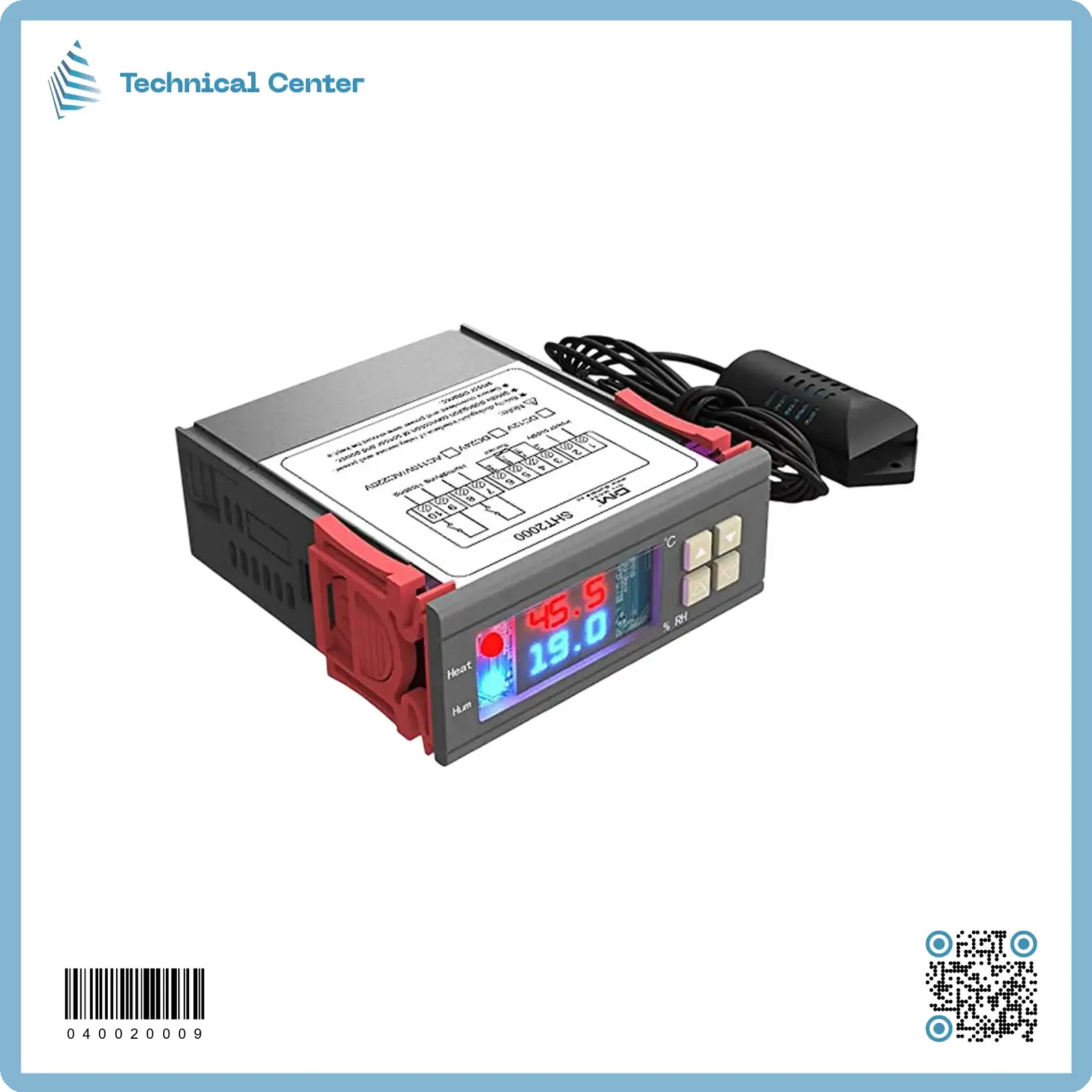 ثرموستات حرارة ورطوبة (SHT2000)(220V)