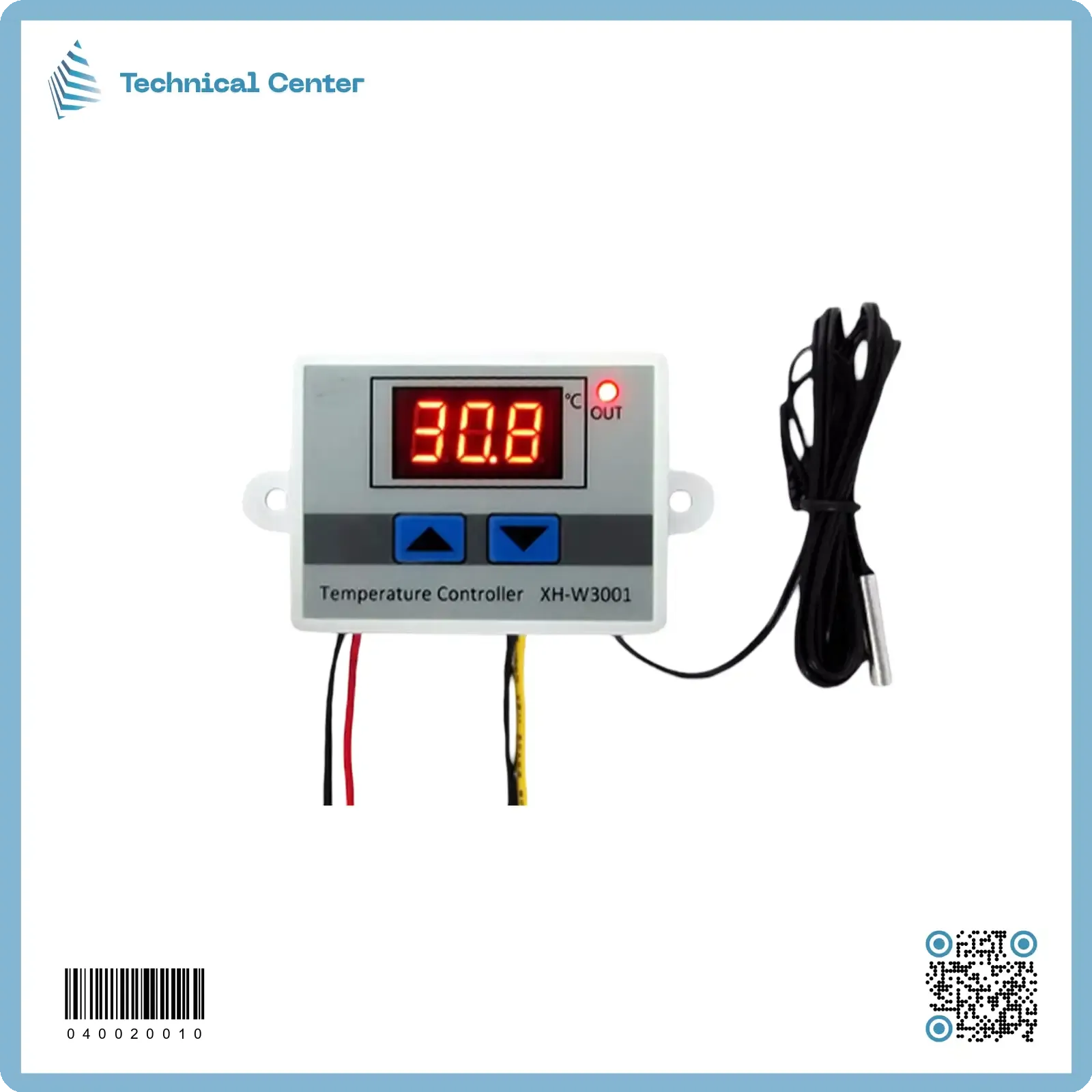 ثرموستات حرارة ابيض (XH-W3001)(220V)