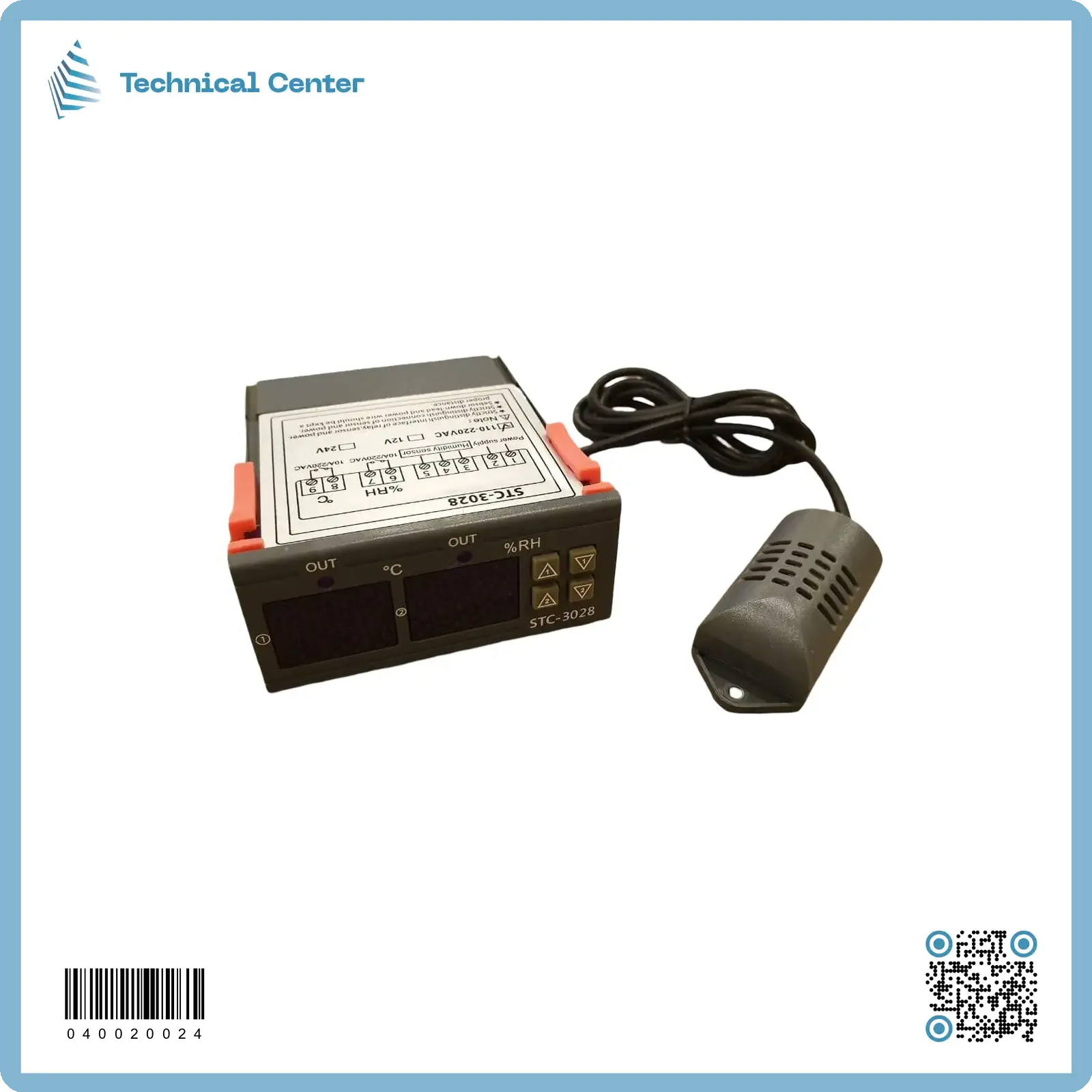 ثرموستات حرارة ورطوبة (WH915)