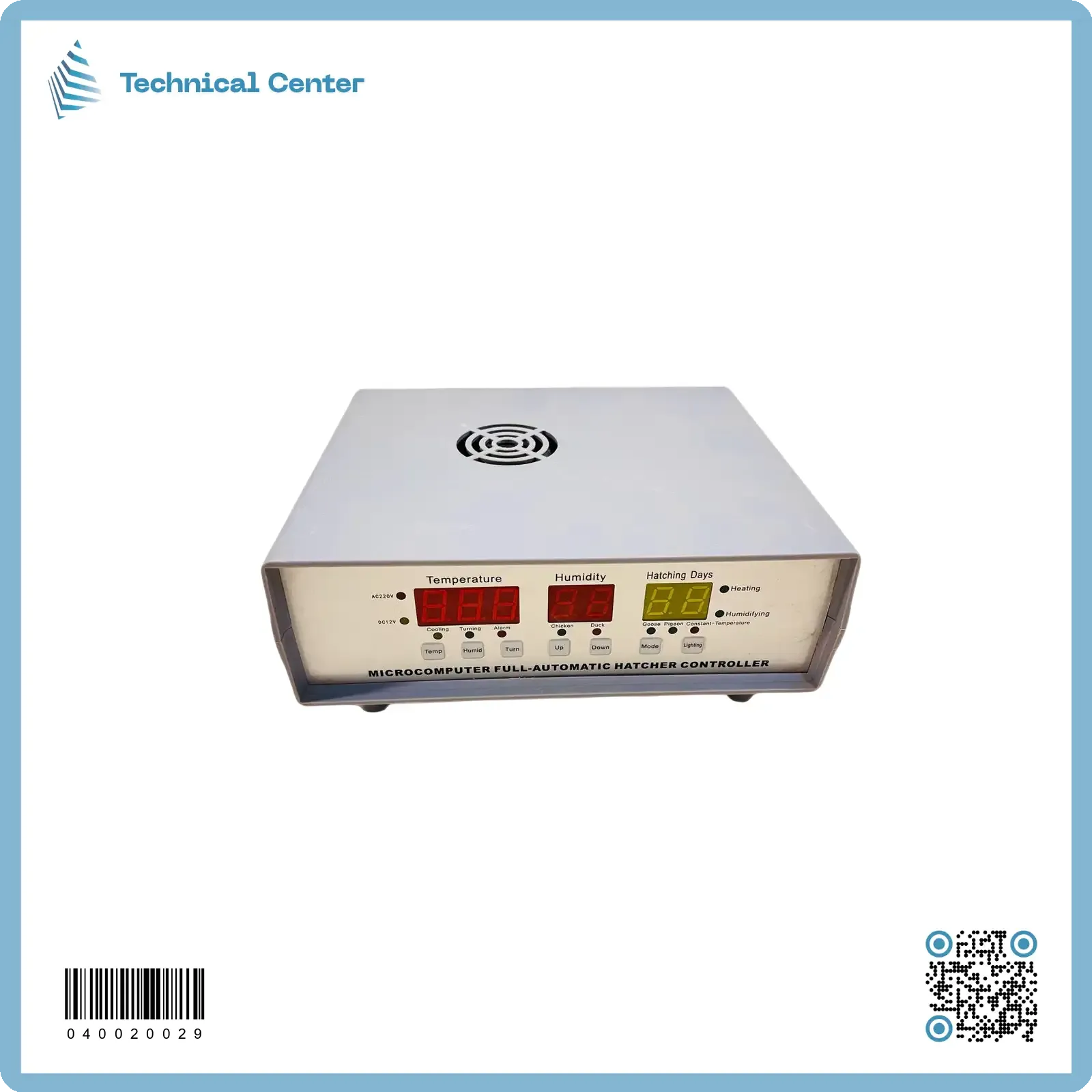 ثرموستات حرارة ورطوبة(مايكروكومبيوتر) (12V-220V)