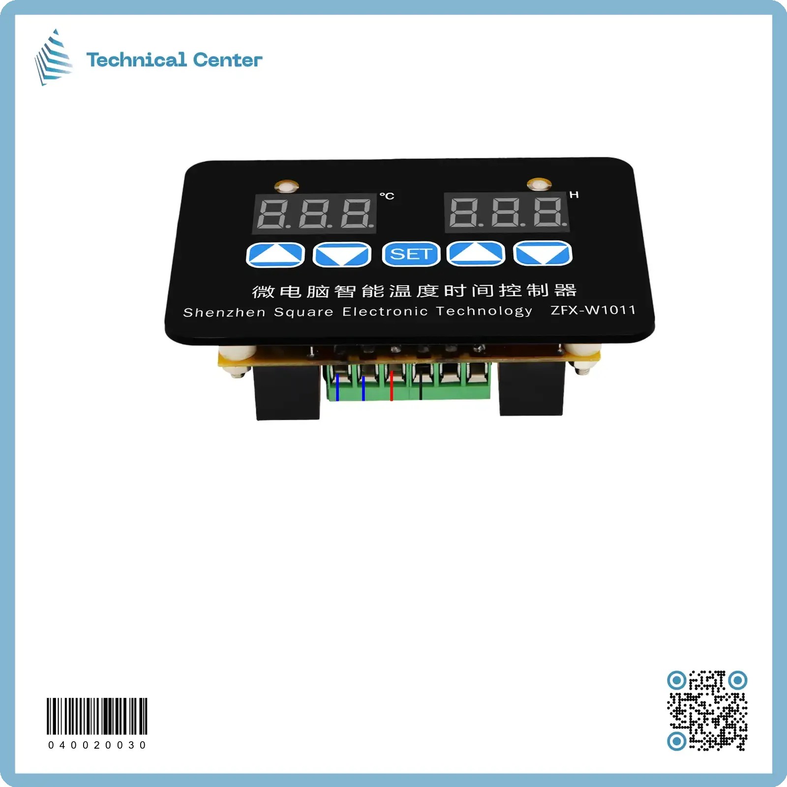ثرموستات حرارة ورطوبة (ZFX-W1011)