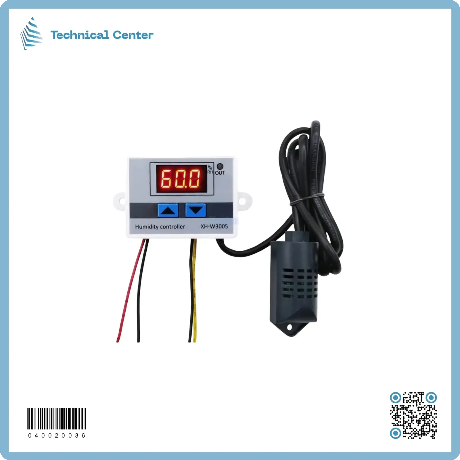 ثرموستات رطوبة ابيض (XH-W3005)(220V)