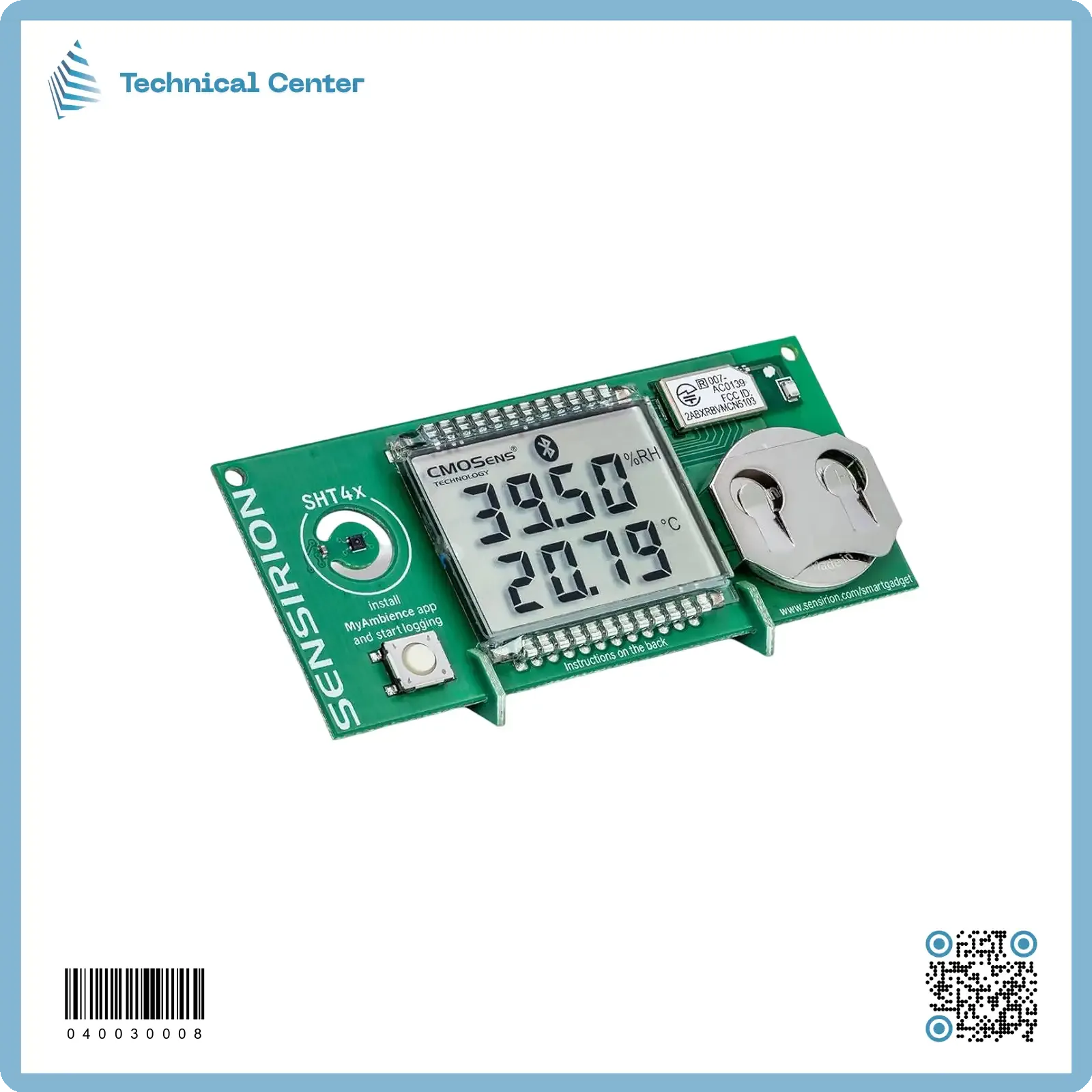 جهاز معايرة حرارة ورطوبة(SHT4X)