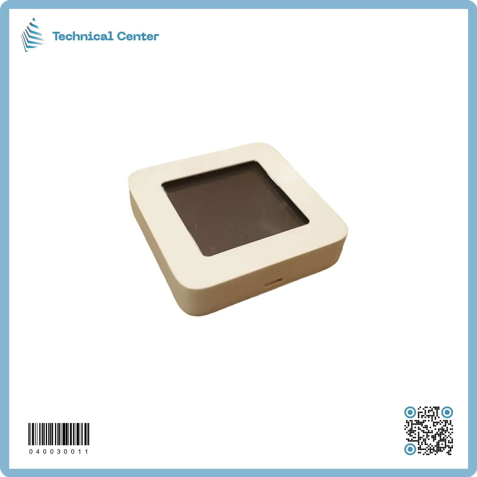 مقياس حرارة ورطوبة (شاشة مربع ابيض)(XMI)