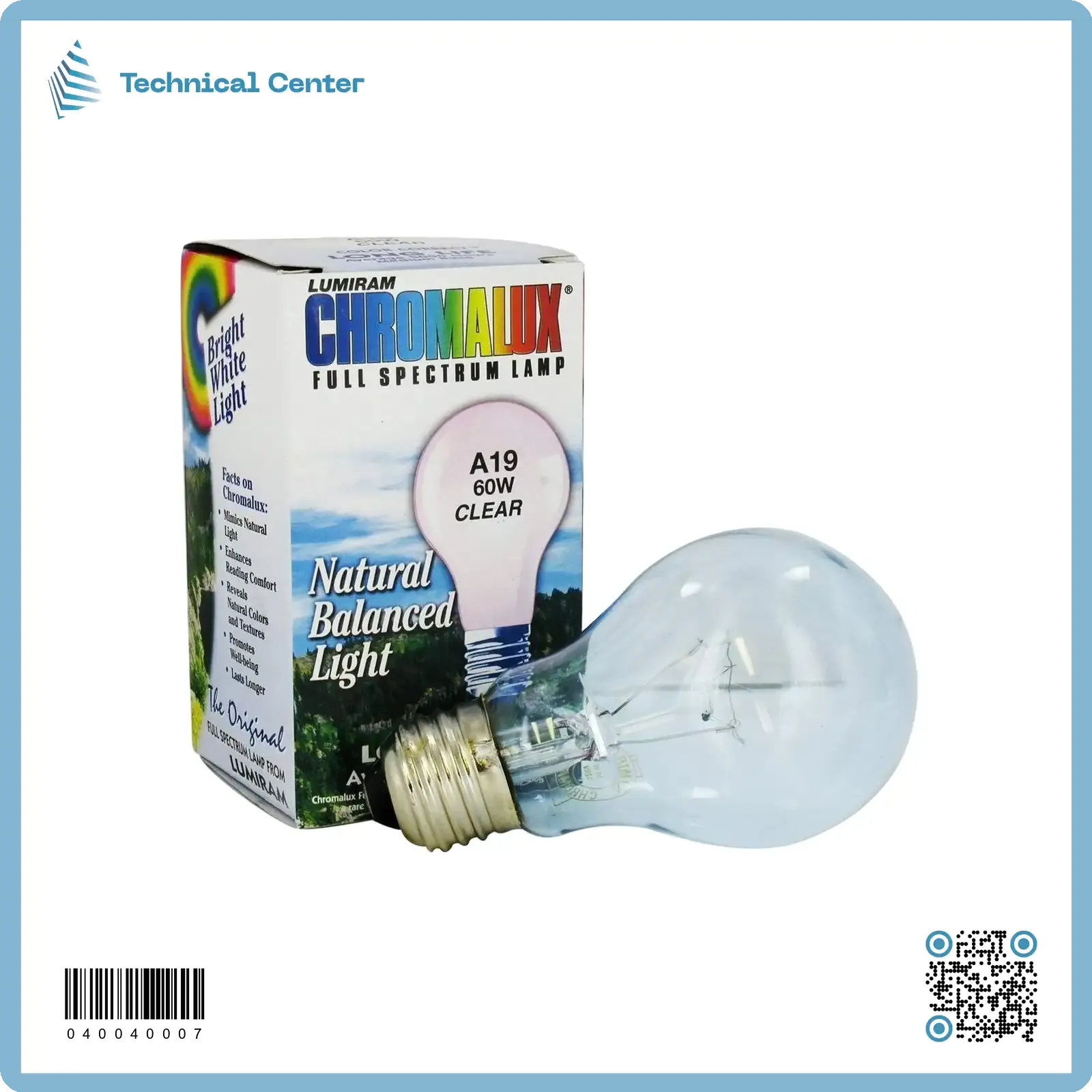 مصباح شمسي برغي (60W)