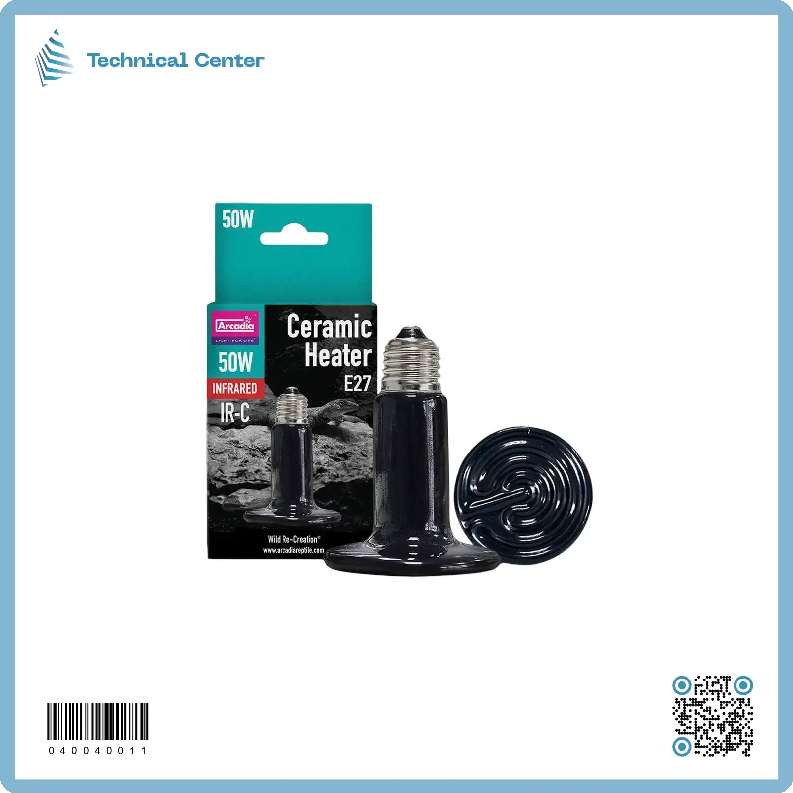 هيتر مفقسة سيراميك (50W)(220V)