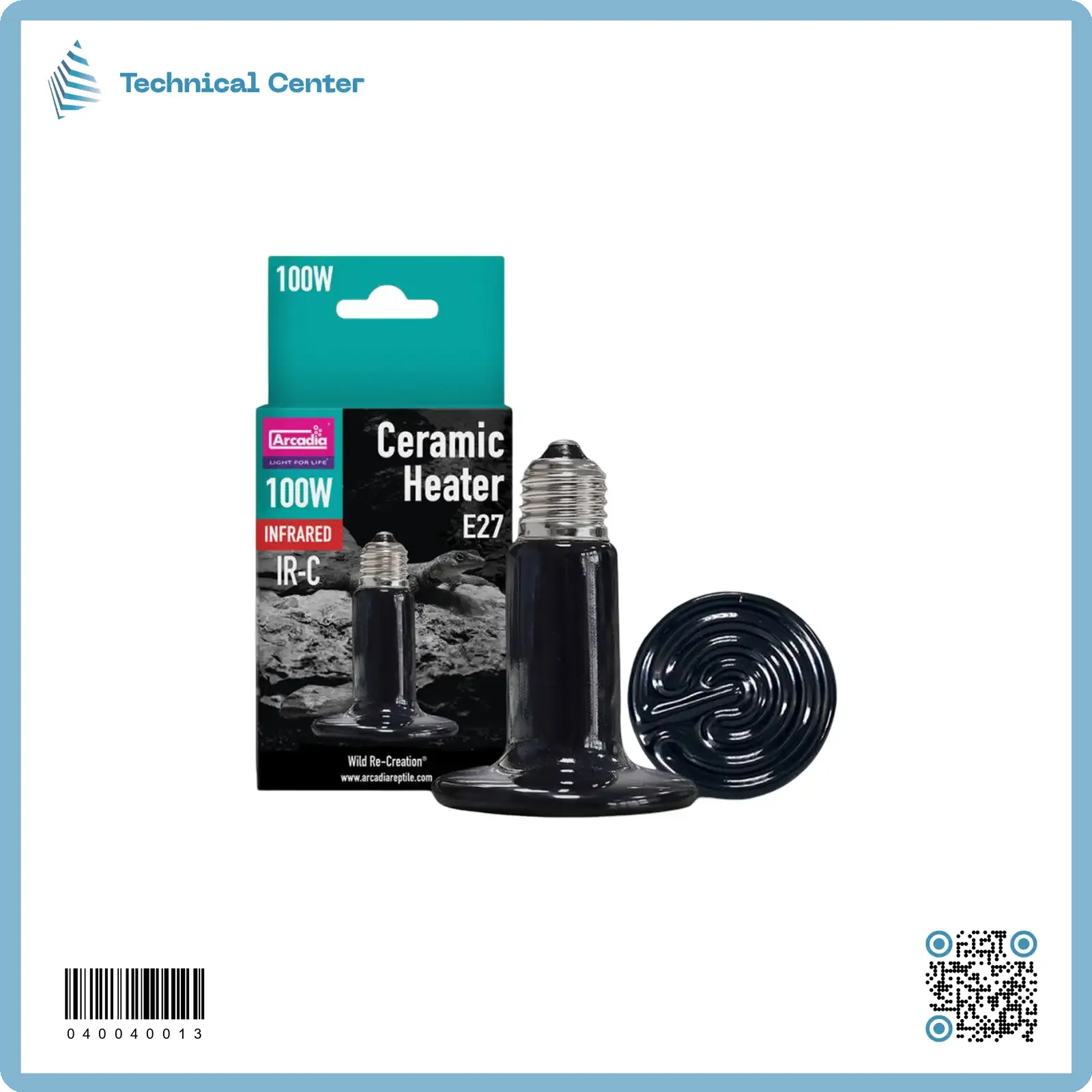 هيتر مفقسة سيراميك (100W)(220V)