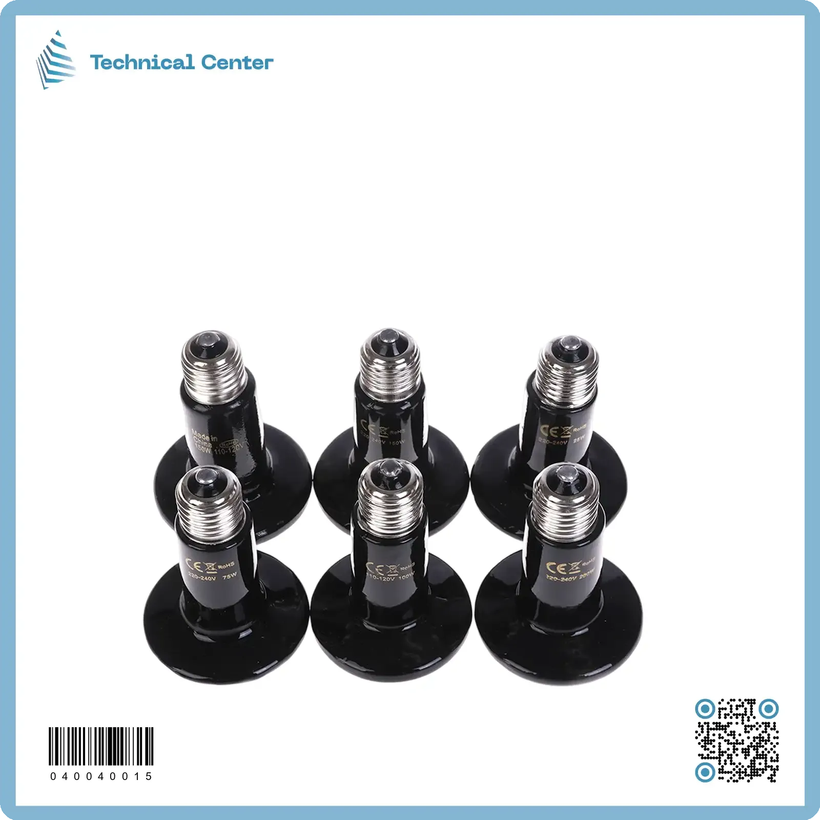 هيتر مفقسة سيراميك (200W)(220V)