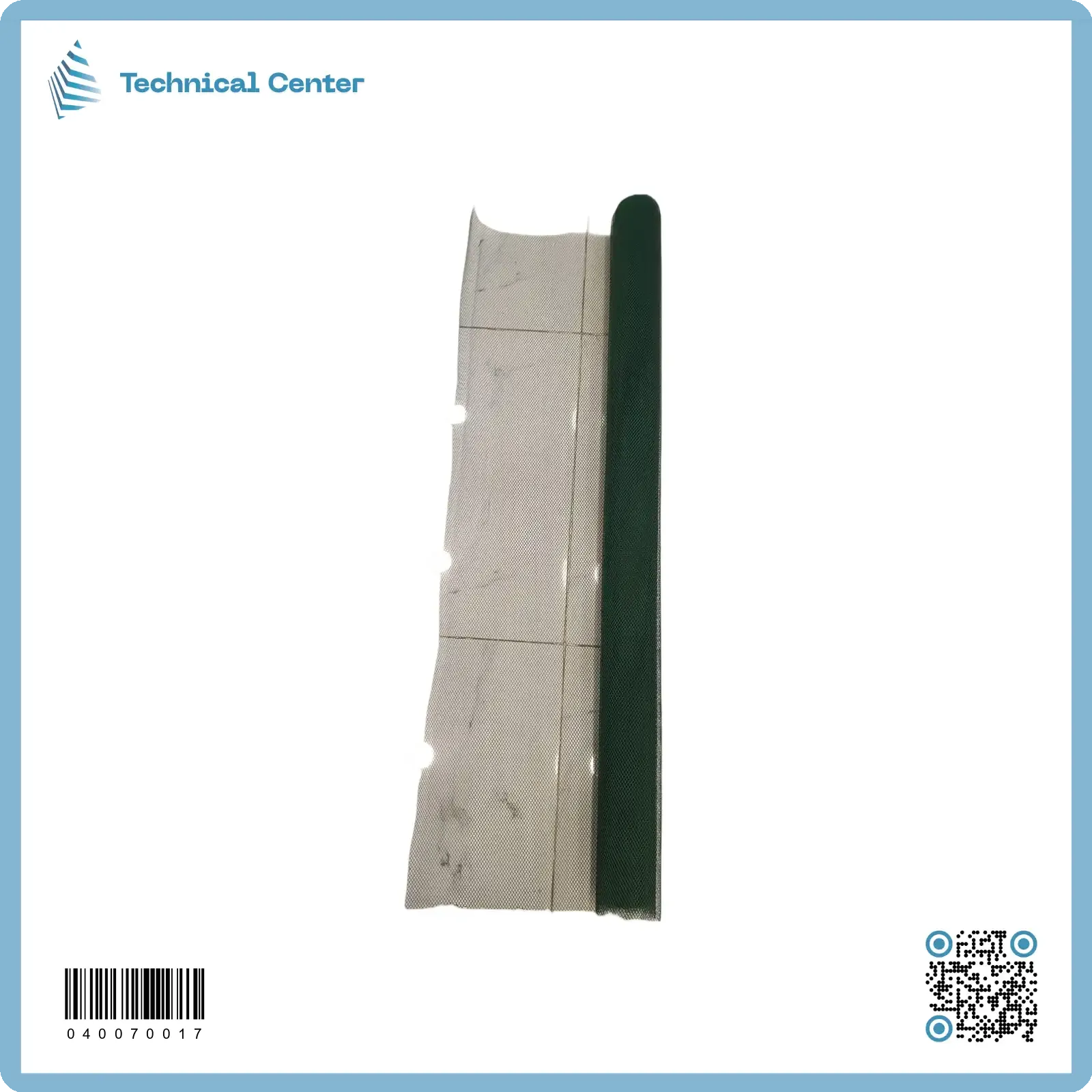 مشبك معدني مغلون(4X4)ملم(1.2X10)م