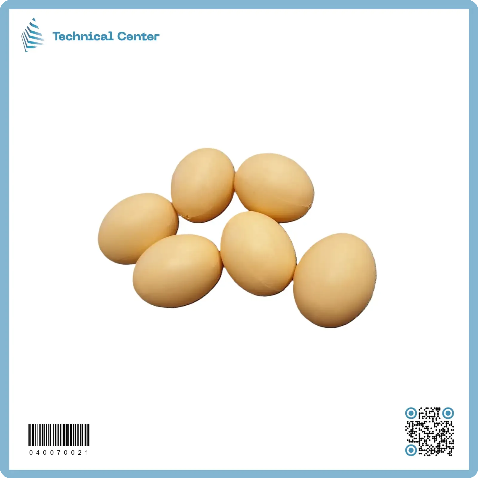 بيض دجاج بلاستيك