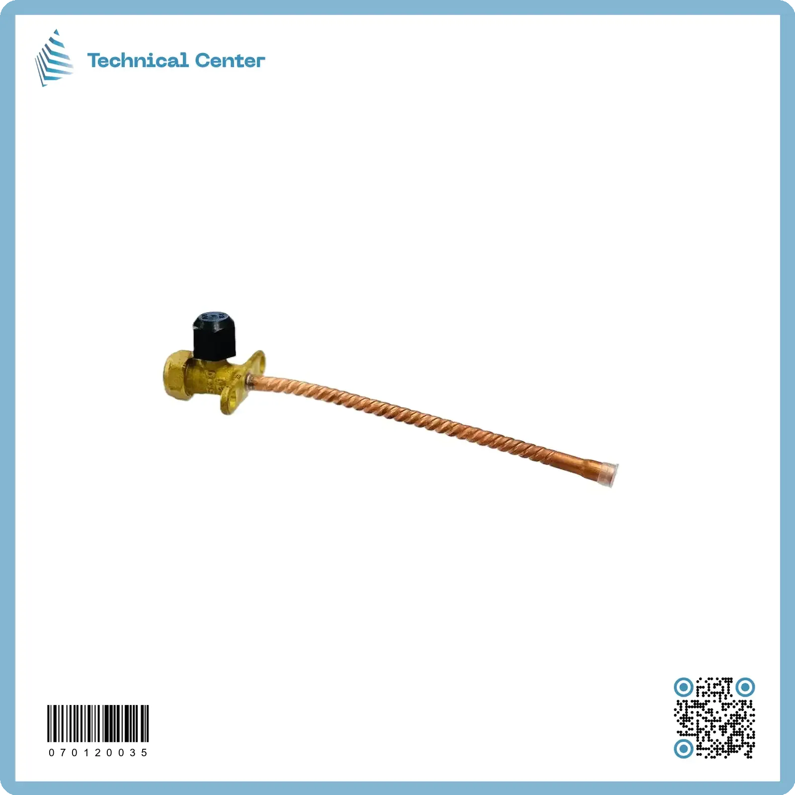 قفل سبلت حلزوني   1/4