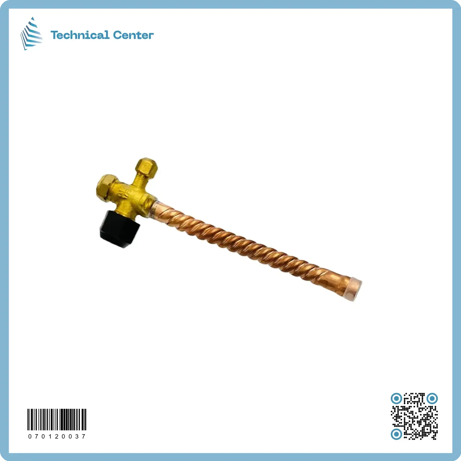 قفل سبلت حلزوني   1/2