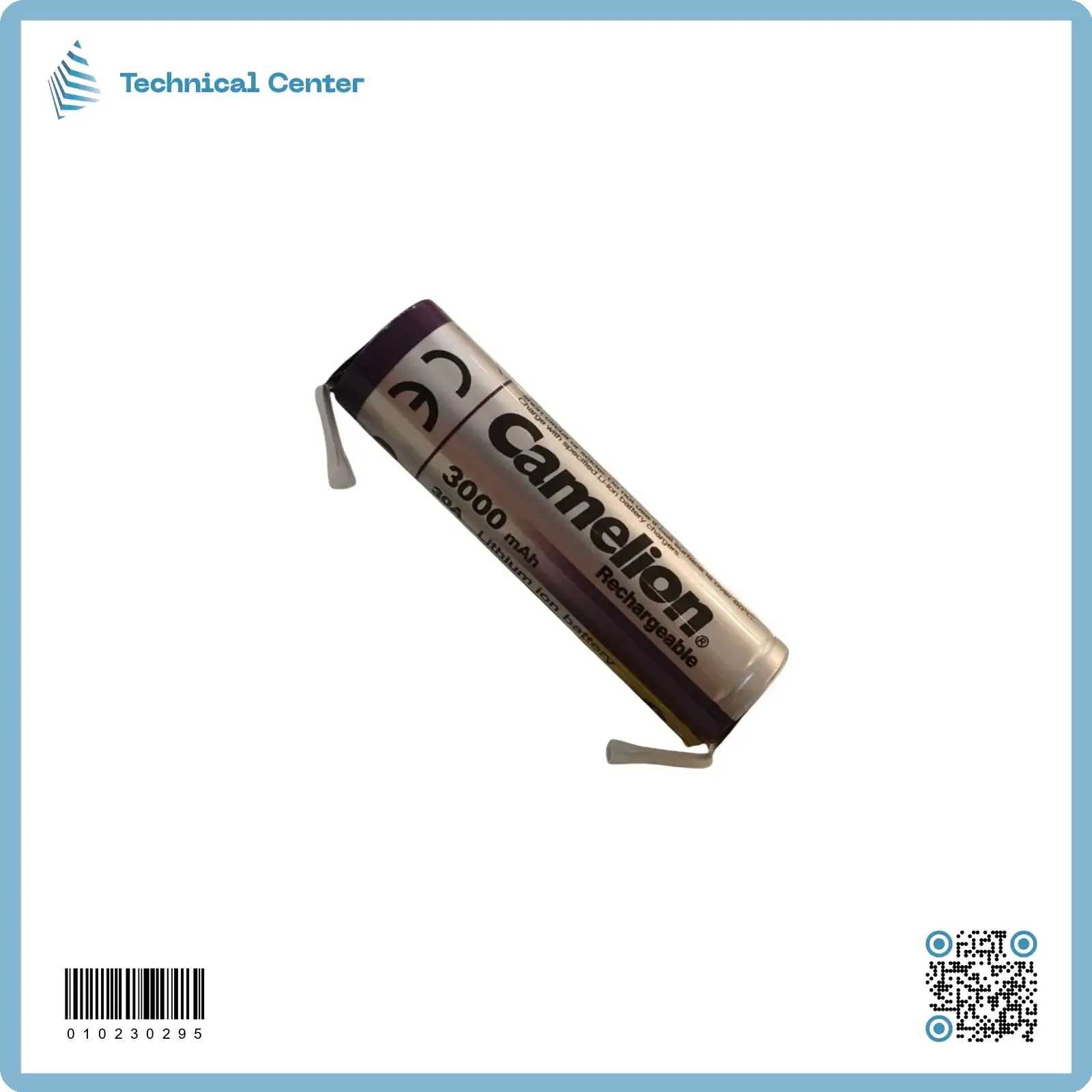 بطارية شحن ليثيوم (3.7V-3000mA) ليطة كاميليون