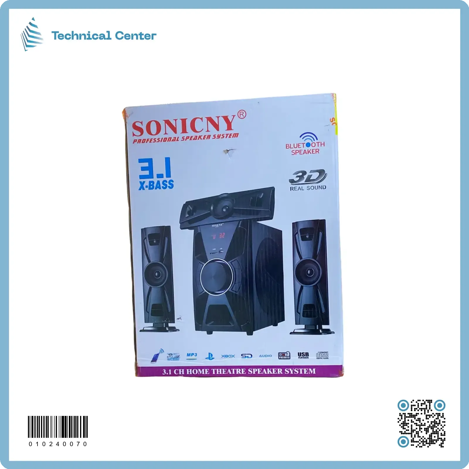 سستم (Sonicny-bluetooth)(3X1-65000W)