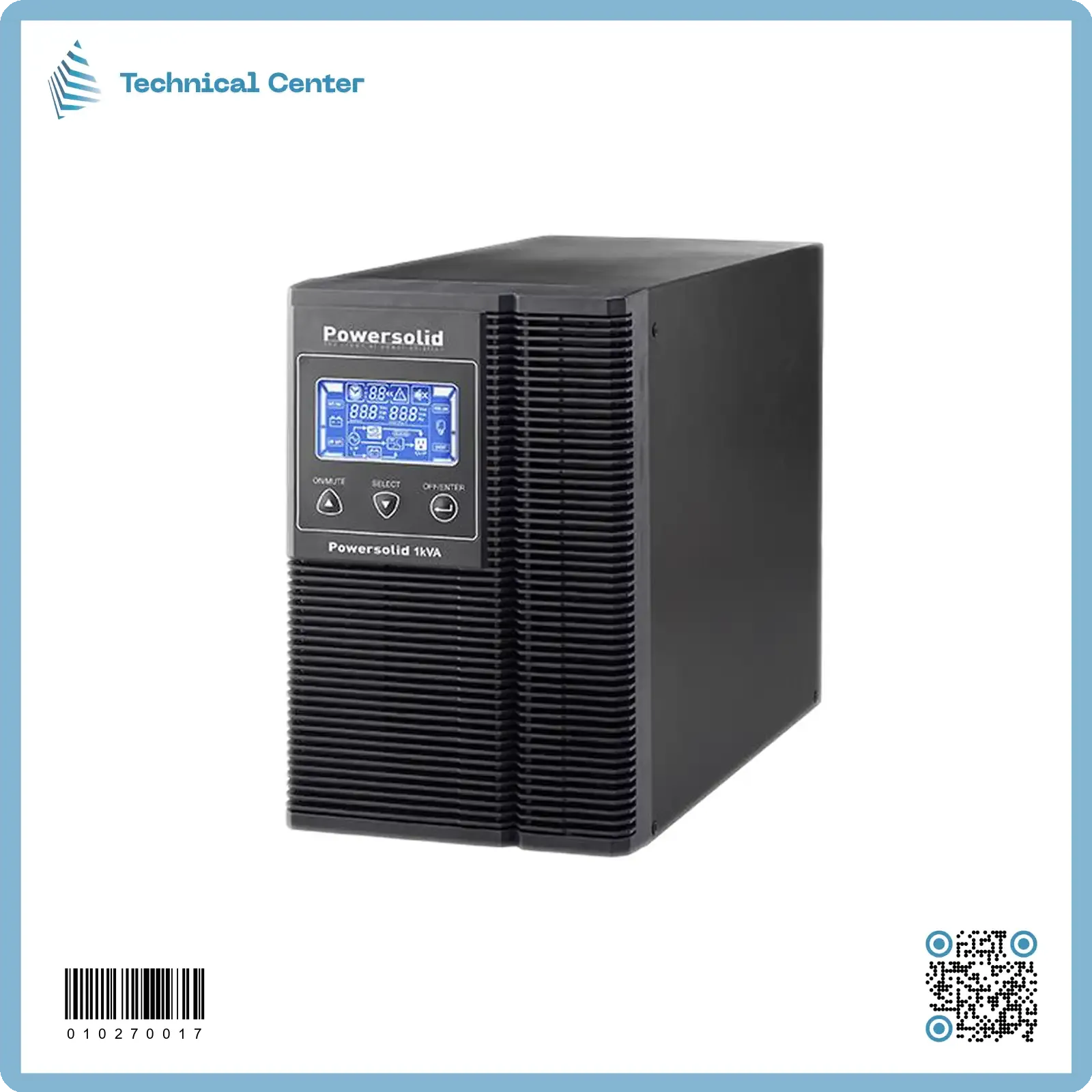 (on line)(1kva-0.0V) (power solid) UPS