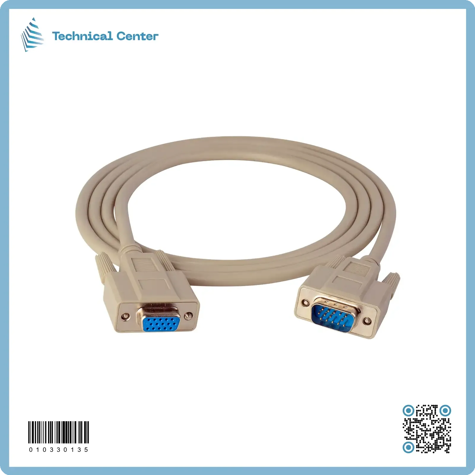 (VGA)(M-F) كيبل 3 متر