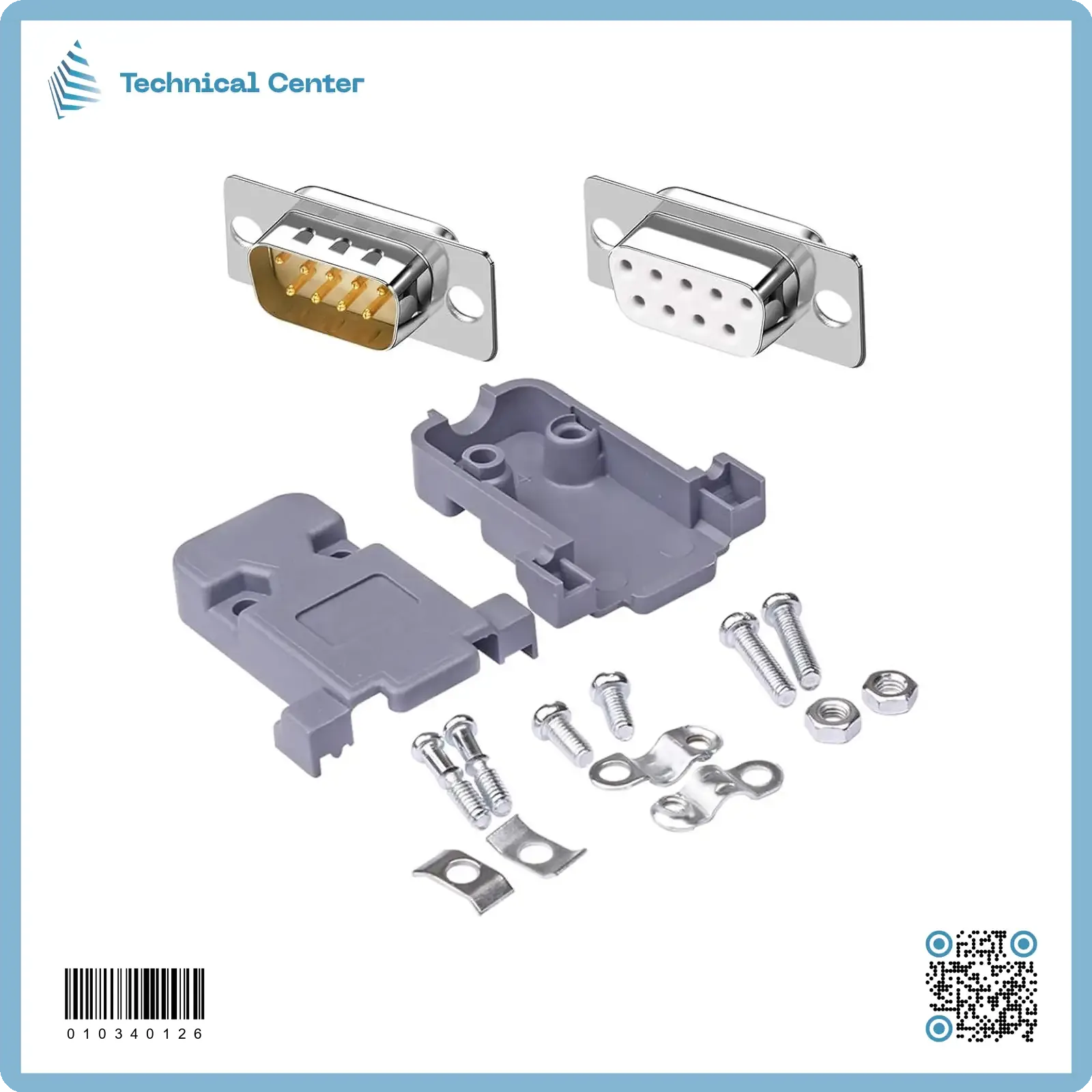 كفر فيشة (DB9-9 pin)