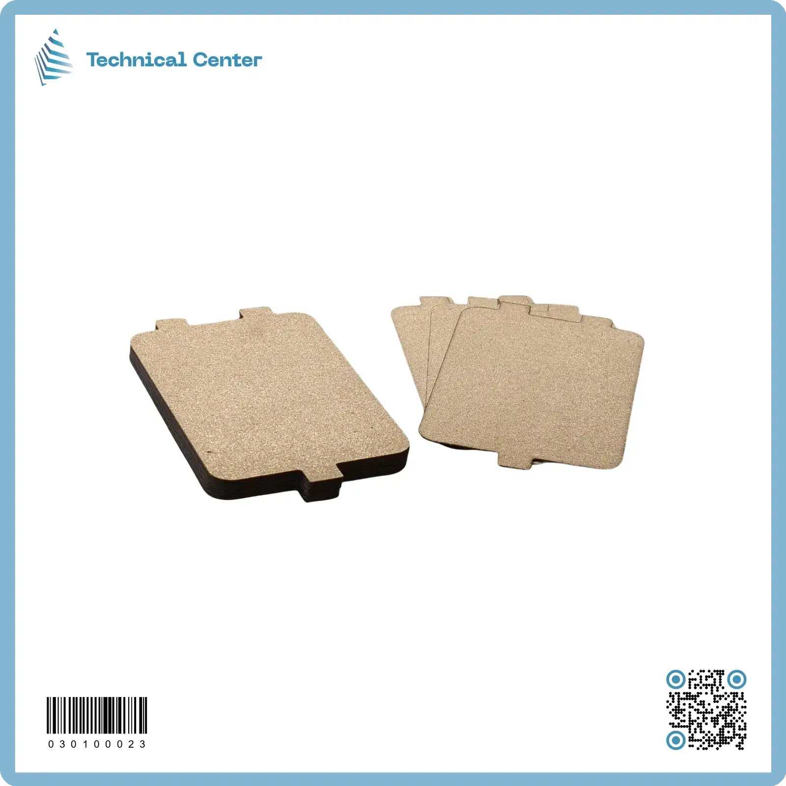 عازل مايكا مايكروويف (0.4mm)mm(70X100)